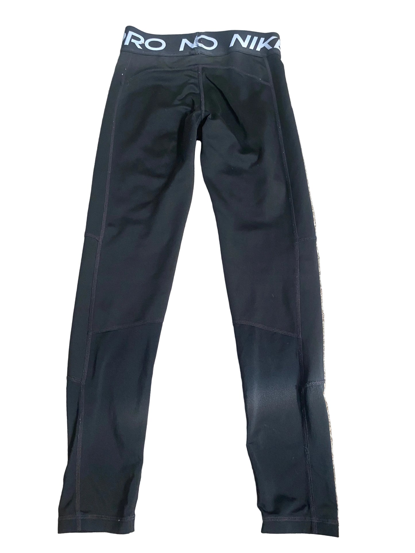 NIKE PRO Dri Fit Girls Black Leggings Age 10-12