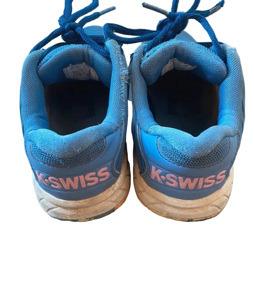 K-SWISS Girls Tennis Trainers Blue Size 3