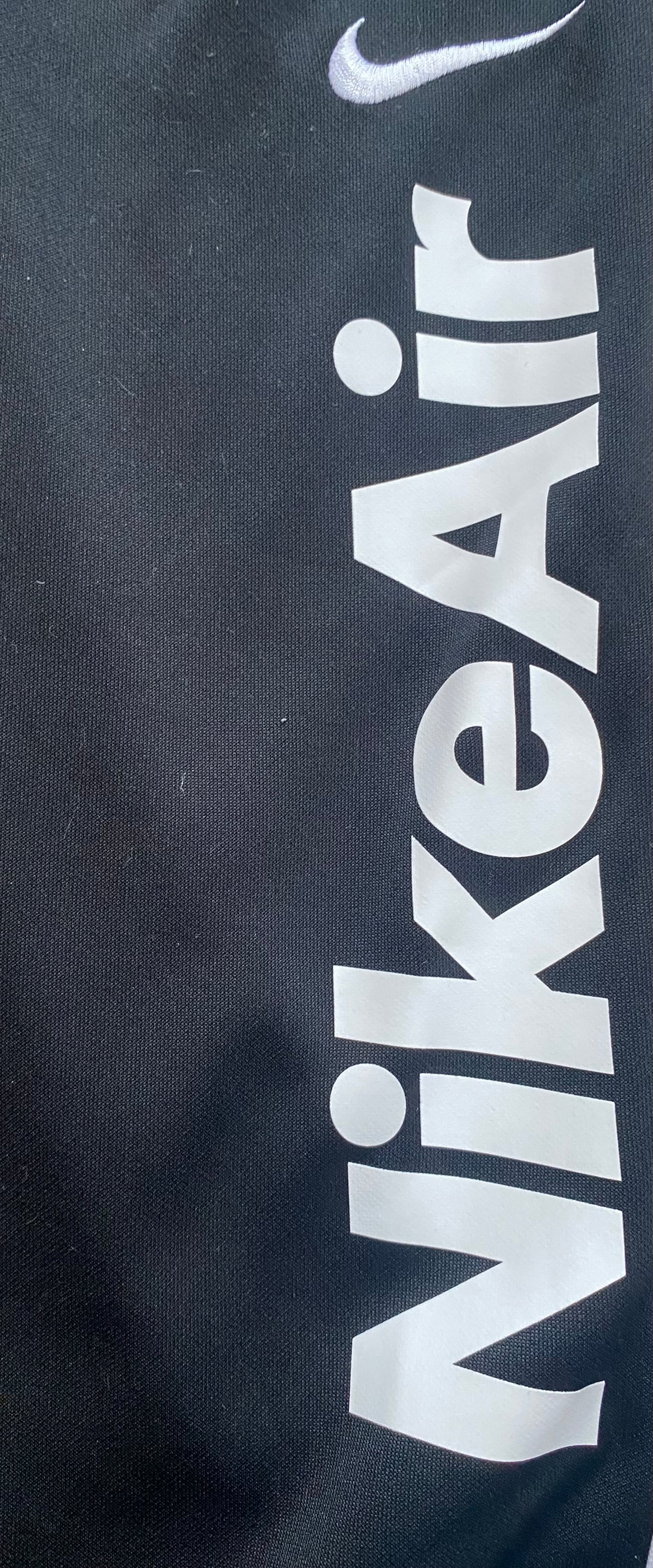 NIKE AIR Boys Black Tracksuit Bottoms Age 12-13