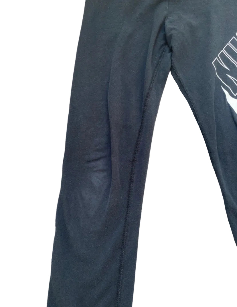 NIKE Girls Black Leggings Age 8-10