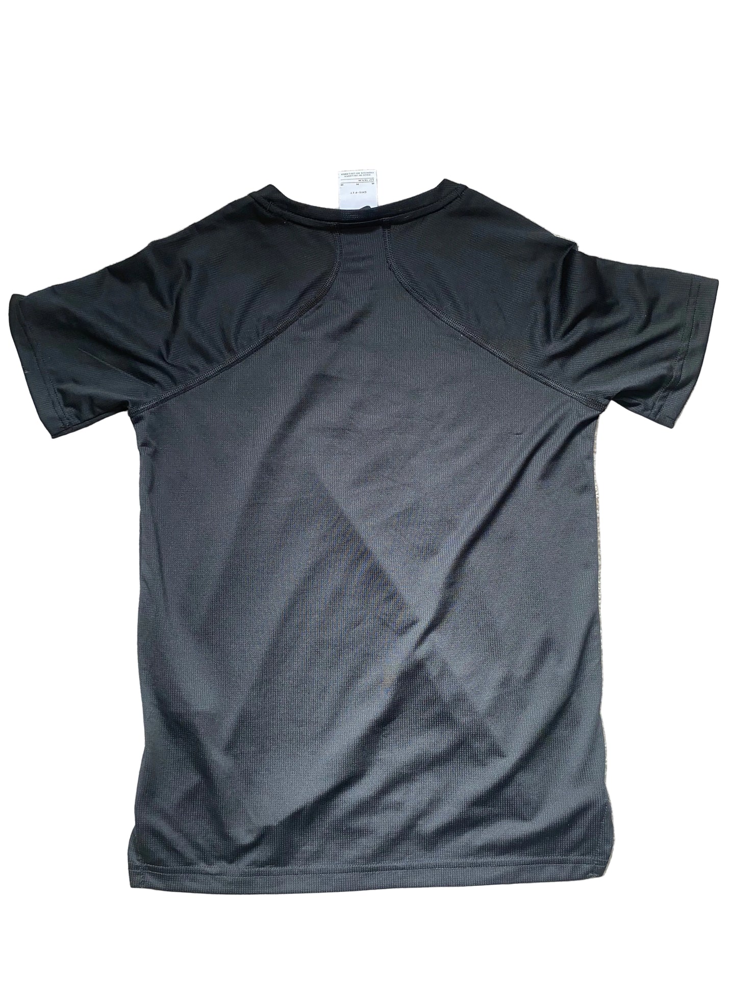 NIKE Boys Black Activewear T-shirt Age 10-12