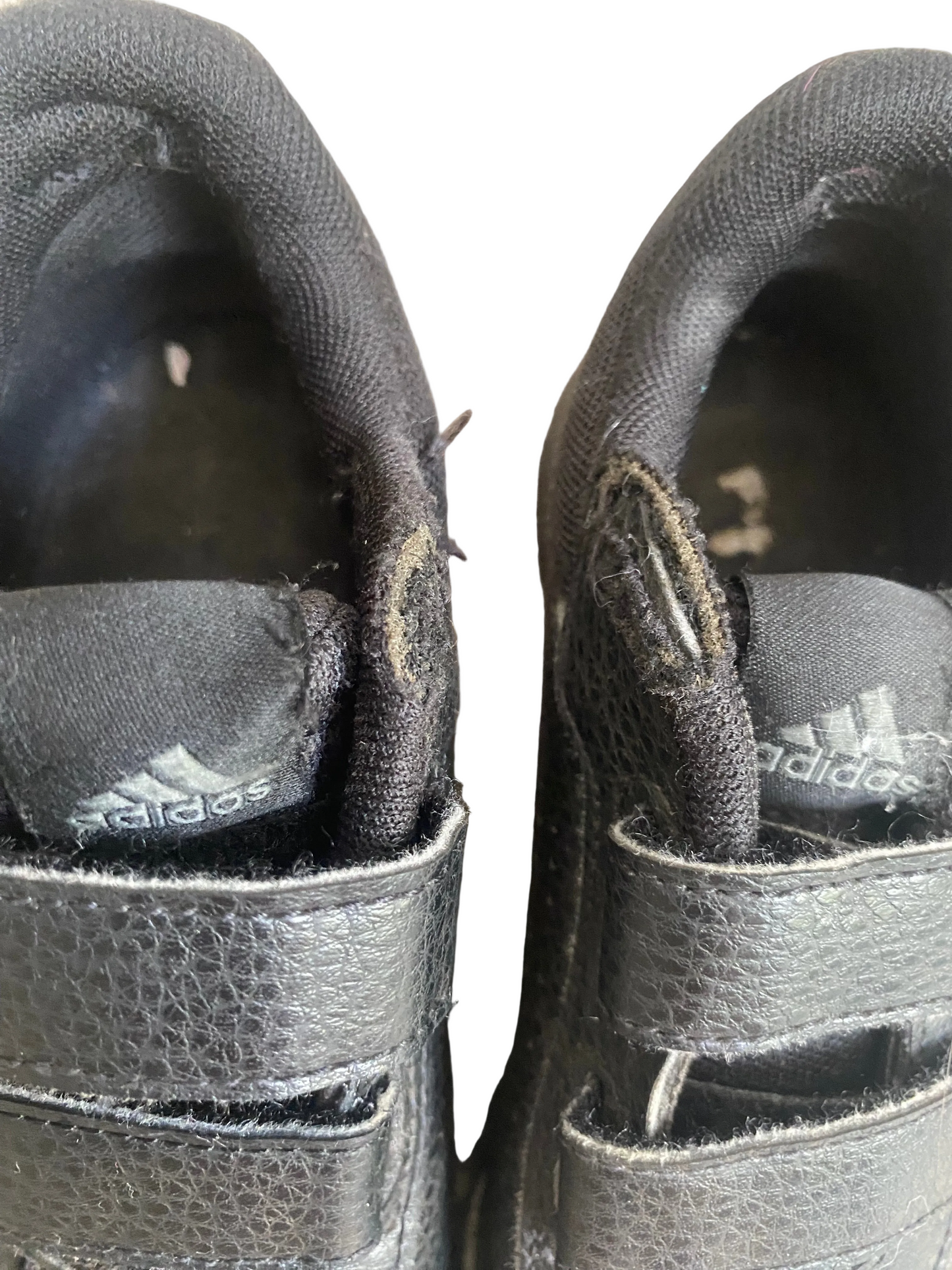ADIDAS Boys Black Trainer School Shoes Size 13.5
