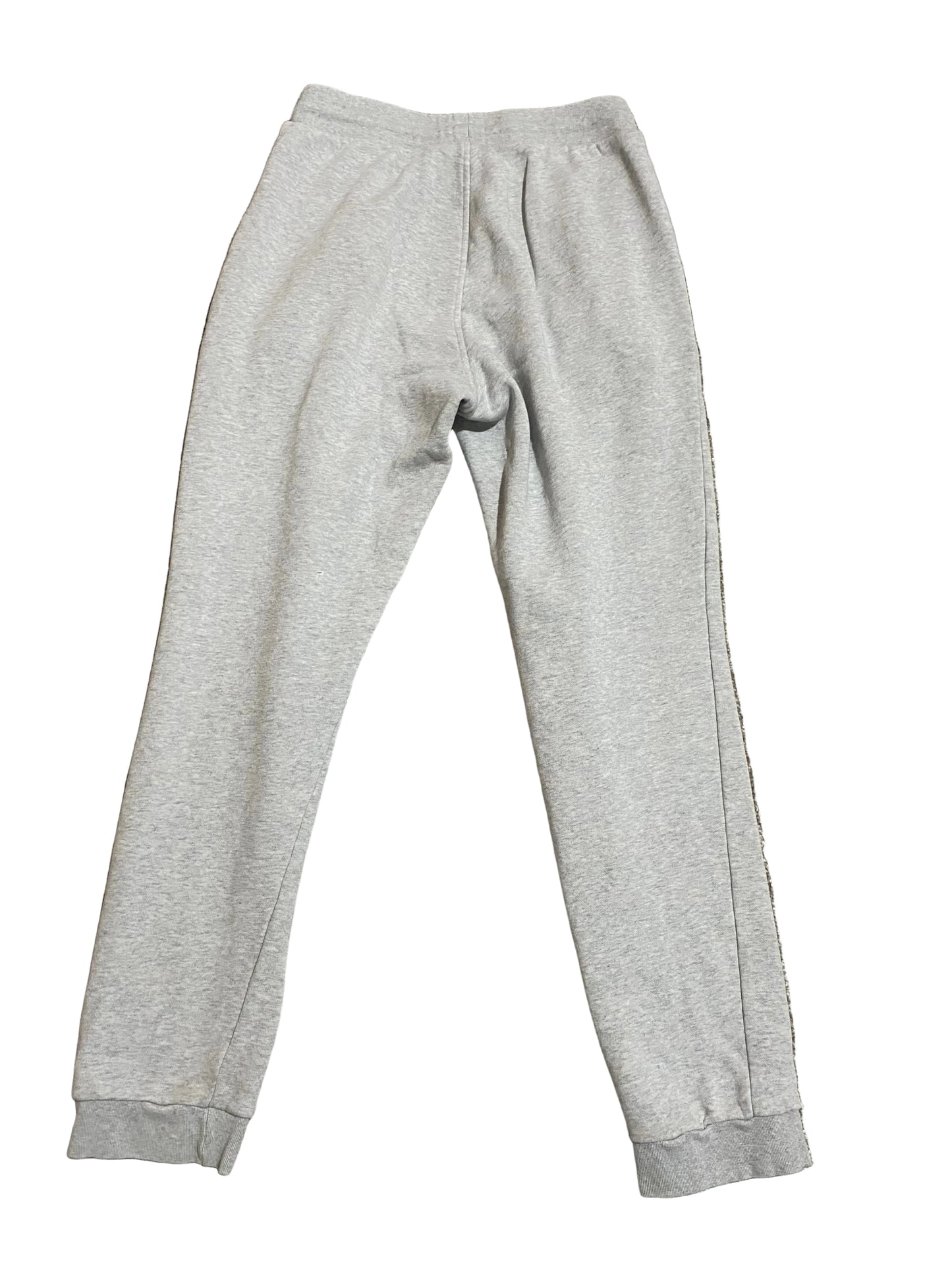ADIDAS Mens Grey Tracksuit Bottoms Small