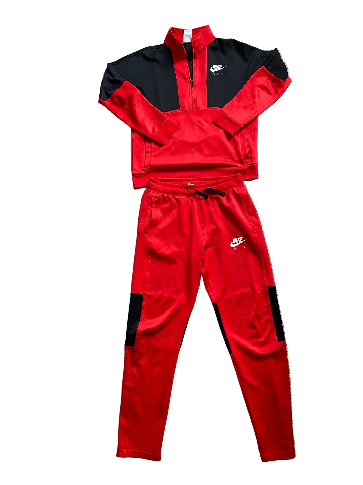 NIKE Air Boys Red Tracksuit Age 13-15