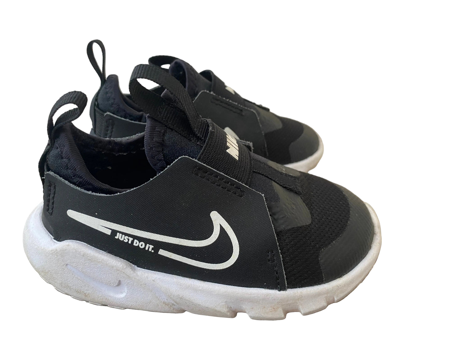 NIKE Black and White Baby Trainers Size 6.5