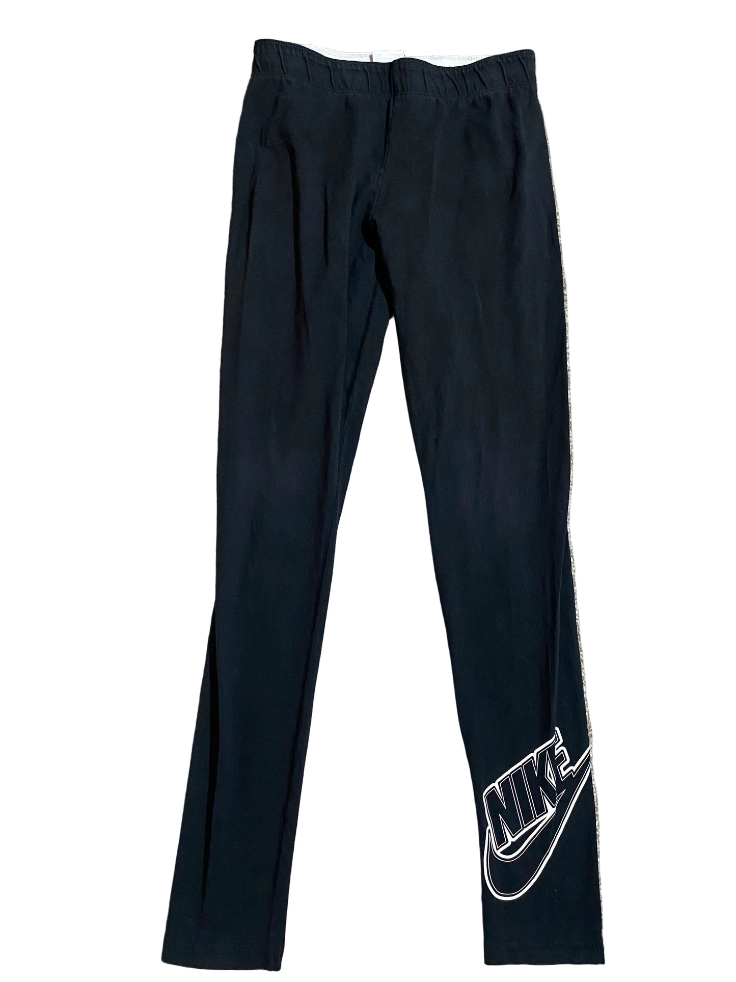 NIKE Girls Black Leggings Age 13-15