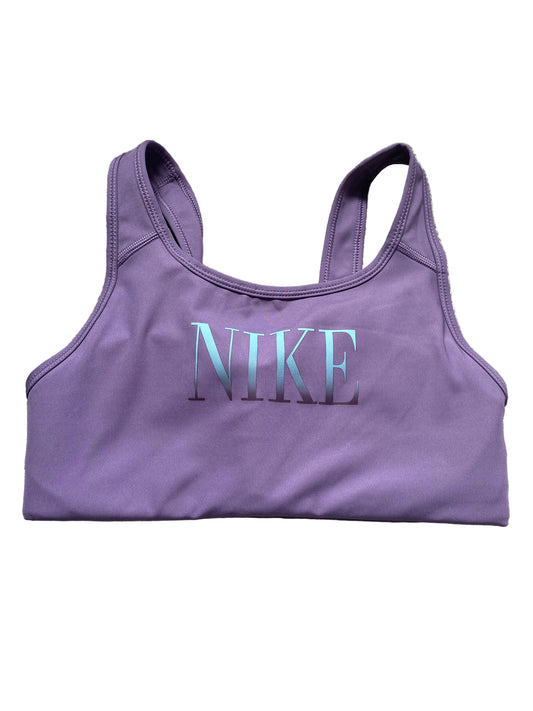 NIKE Women’s Padded Purple Sports Bra 8-10