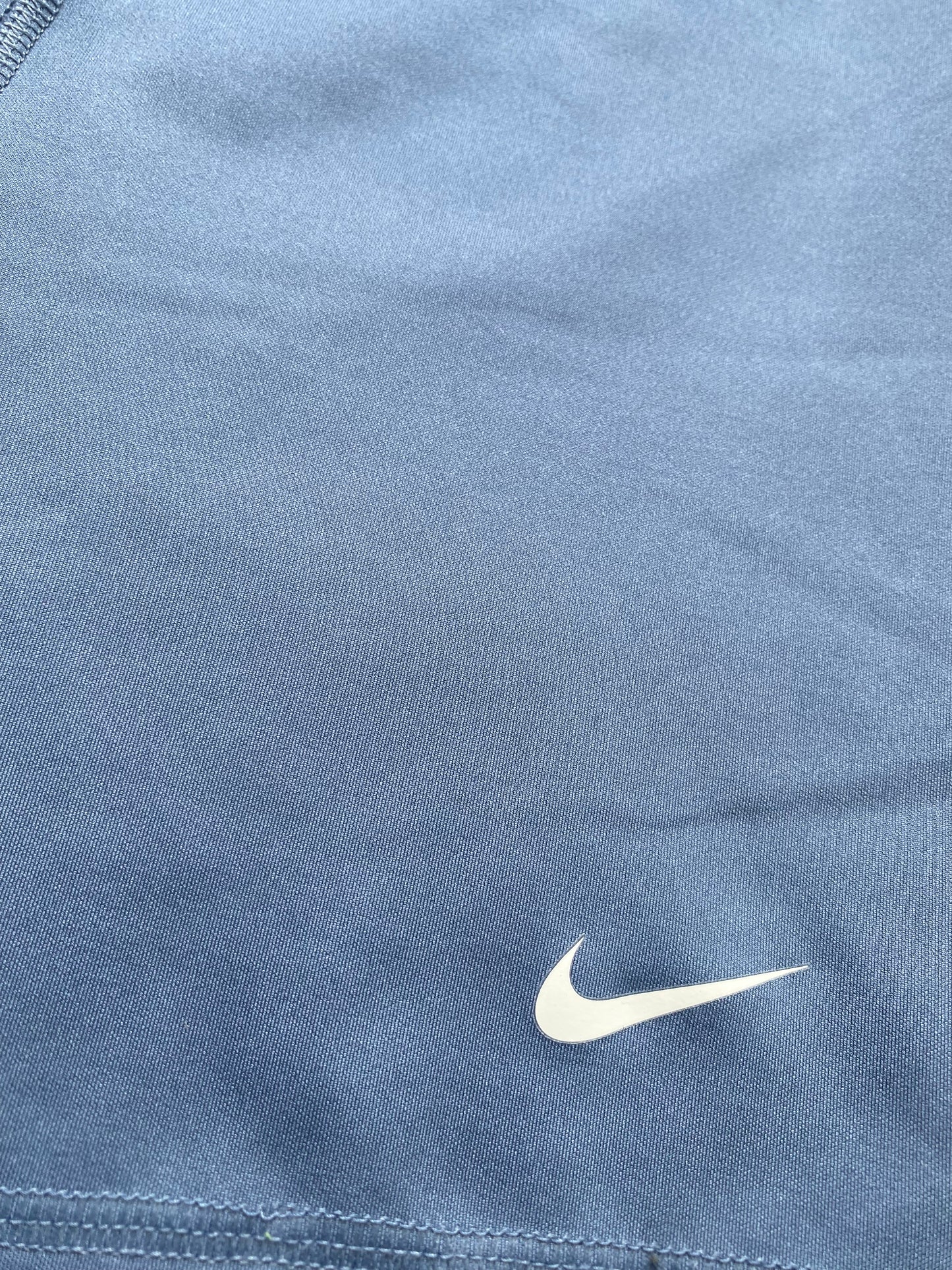 NIKE PRO Dri Fit Girls Dark Grey/Blue Shorts Age 13-15