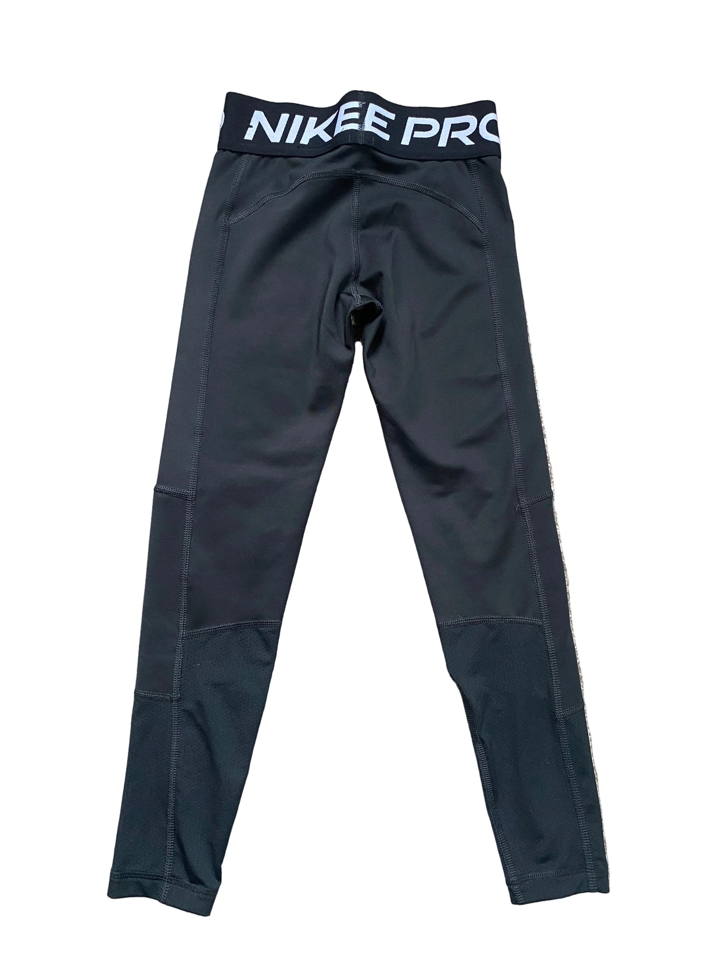 NIKE PRO Dri Fit Girls Black Leggings Age 7-8