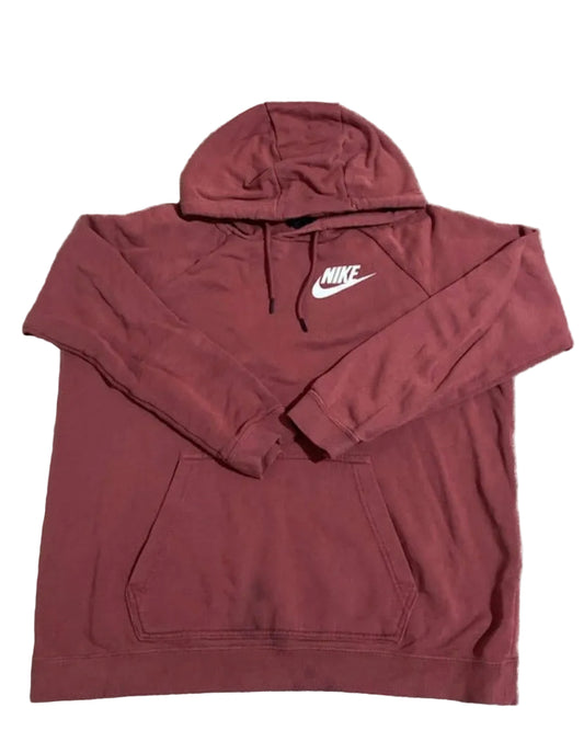 NIKE Women’s Burgundy Hoodie Size 16-18