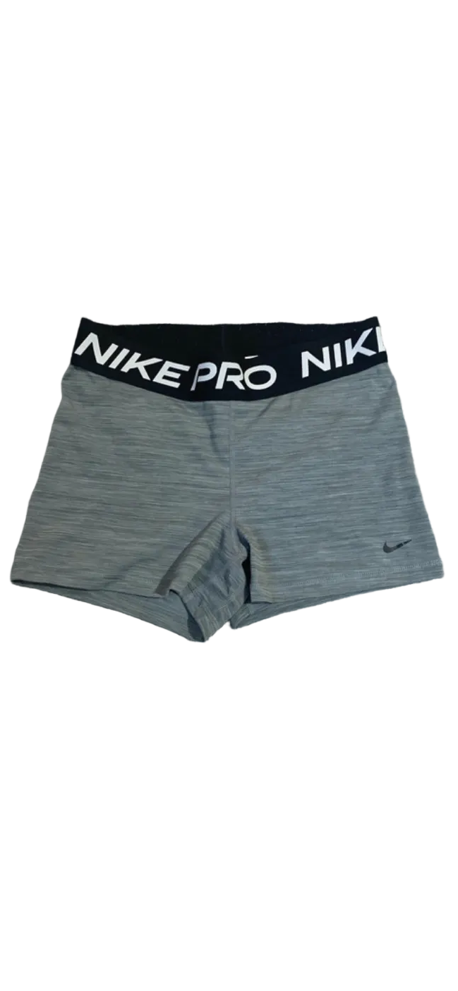 NIKE Pro Dri Fit Women’s Grey Shorts Size 12-14