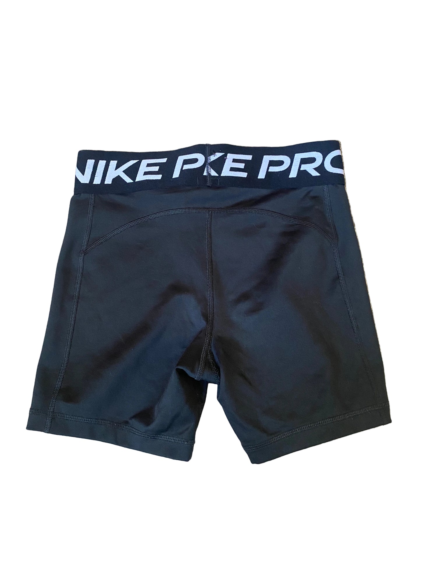 NIKE Pro Dri Fit Girls Black Shorts Age 12-13