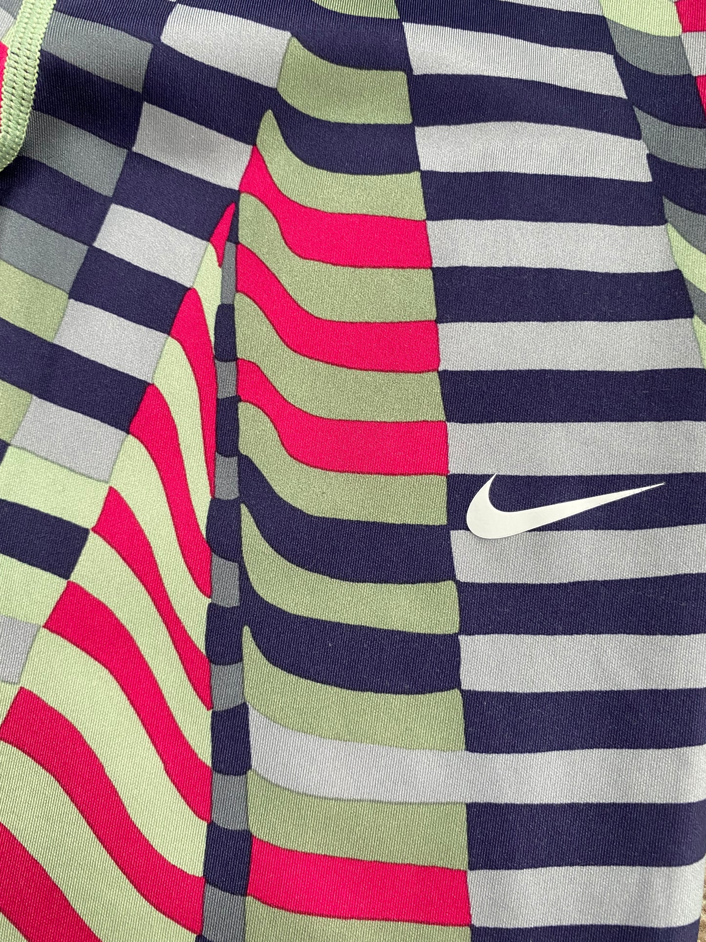 NIKE PRO Dri Fit Girls Striped Leggings Age 10-12
