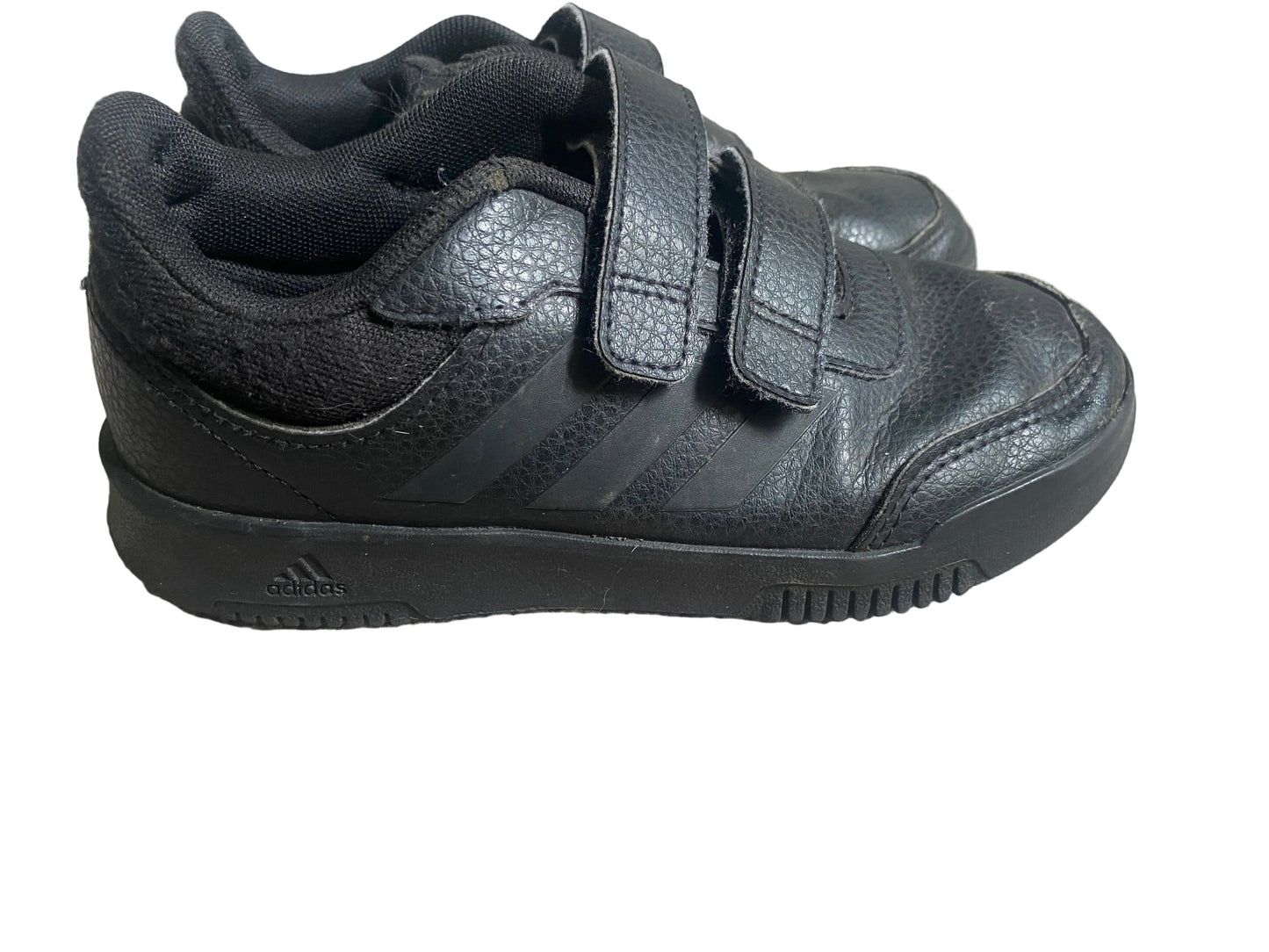 ADIDAS Boys Black Trainer School Shoes Size 1