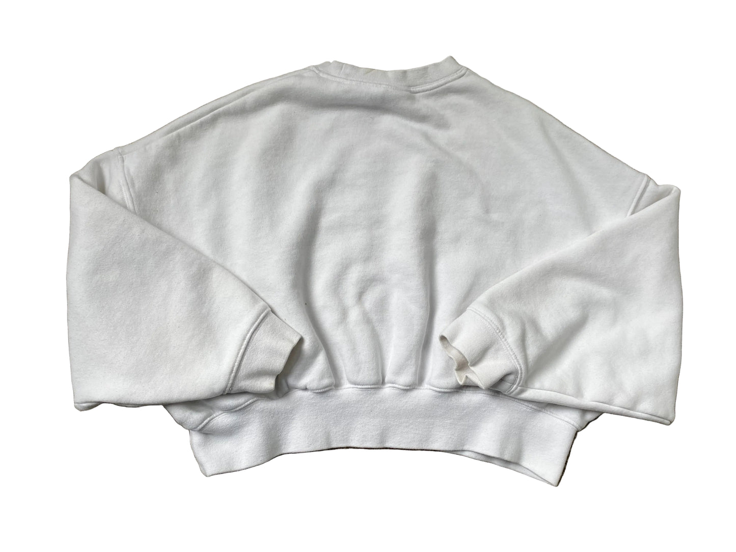 NIKE Girls White Sweatshirt Age 8-10