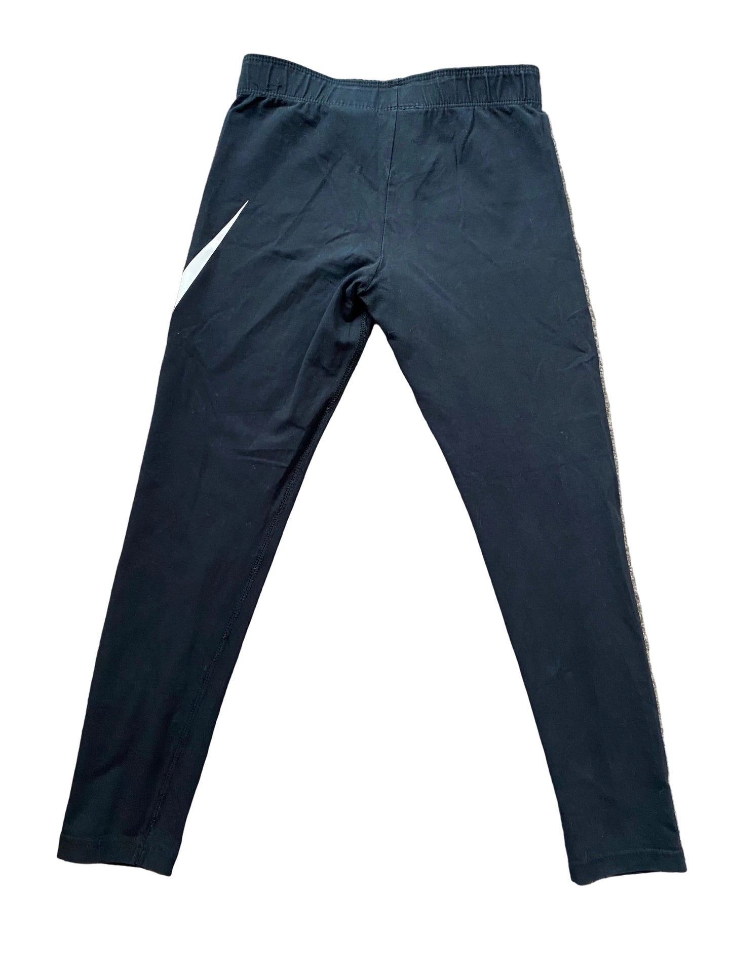 NIKE Girls Black Leggings Age 10-12