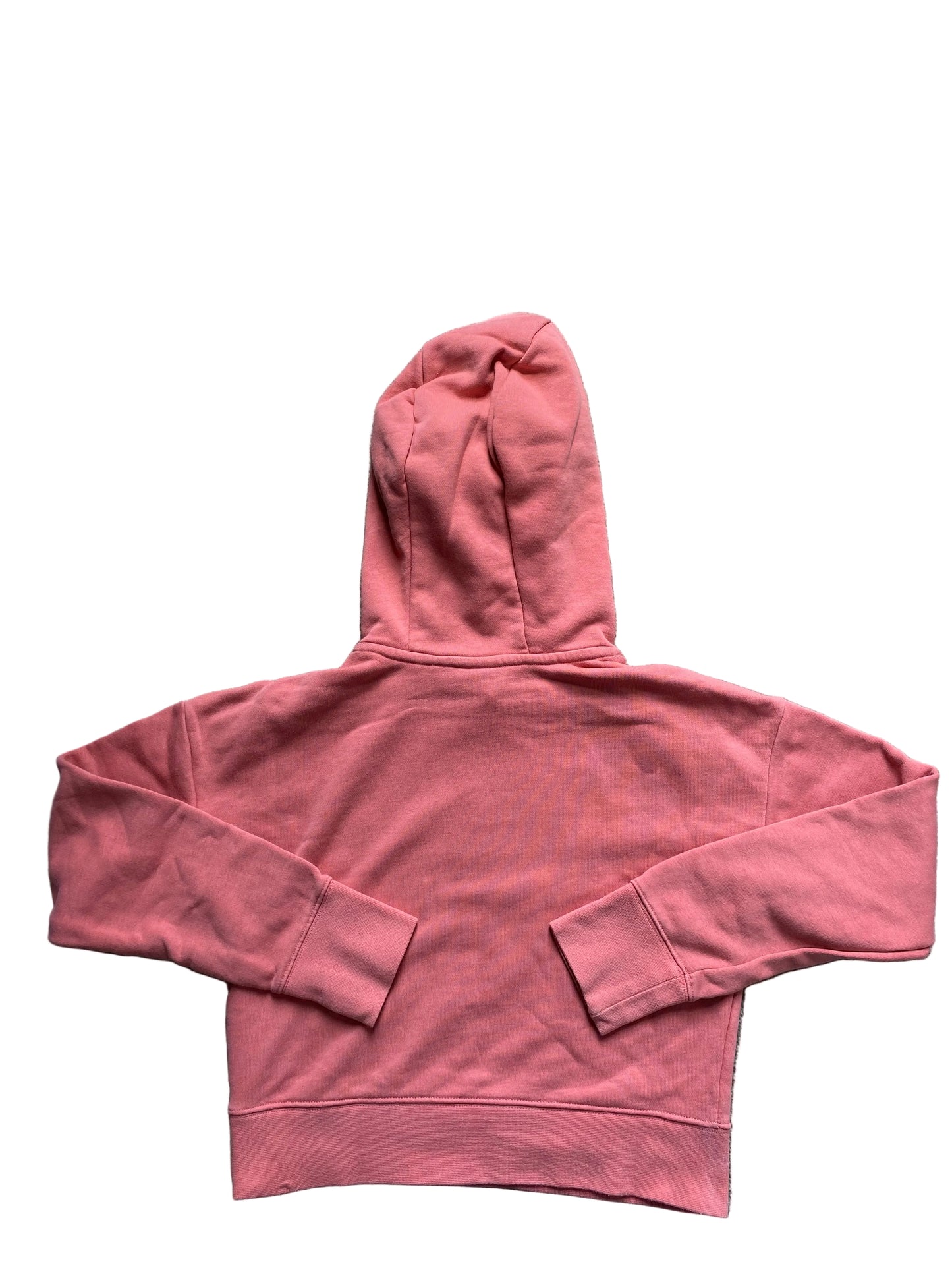NIKE Girls Pink Cropped Hoodie Age 10-12