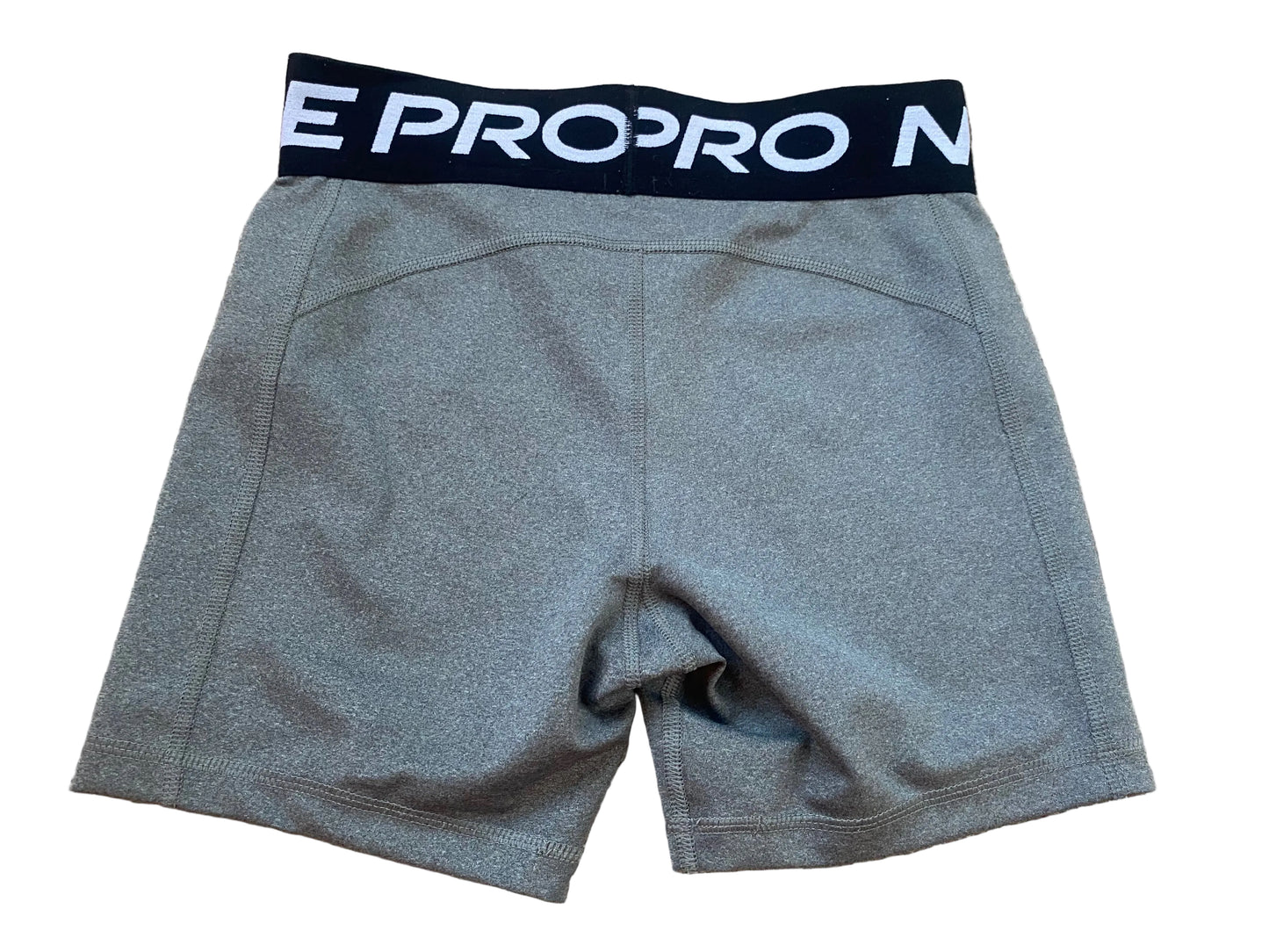 NIKE PRO Dri Fit Girls Grey Shorts Age 12-13