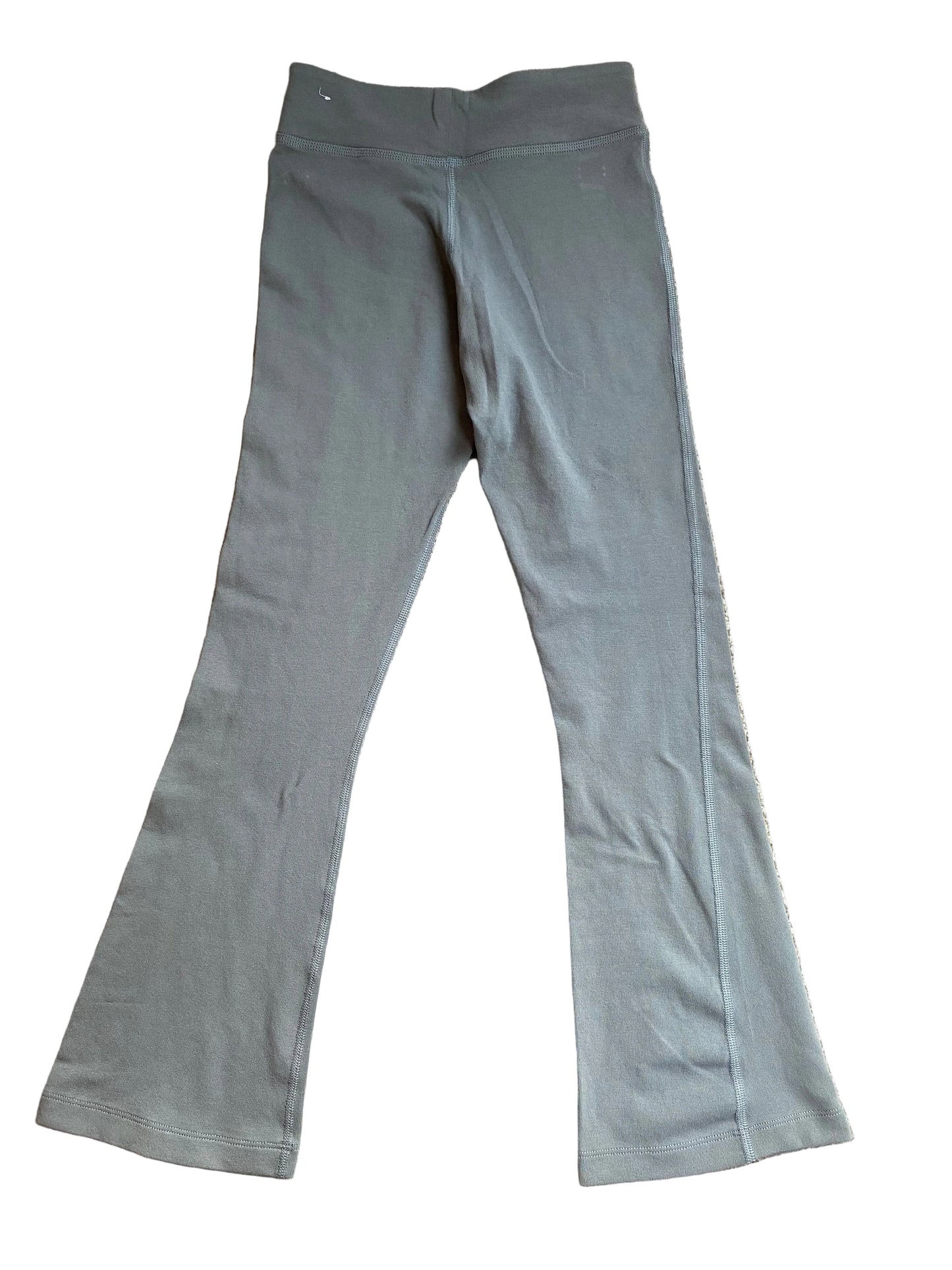 NIKE Girls Flared Grey Leggings Age 8-10