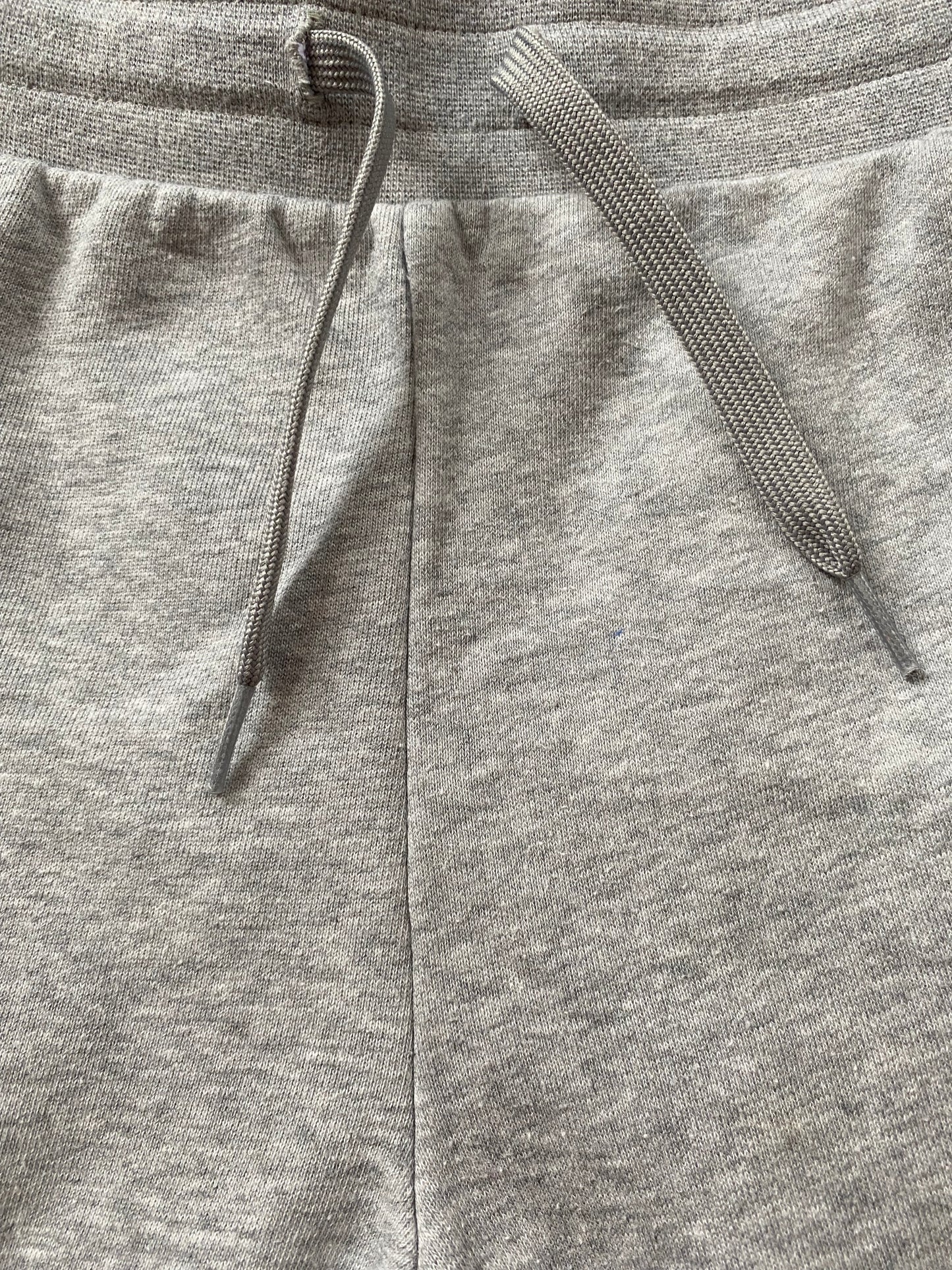ADIDAS Girls Grey Tracksuit Bottoms Age 9-10