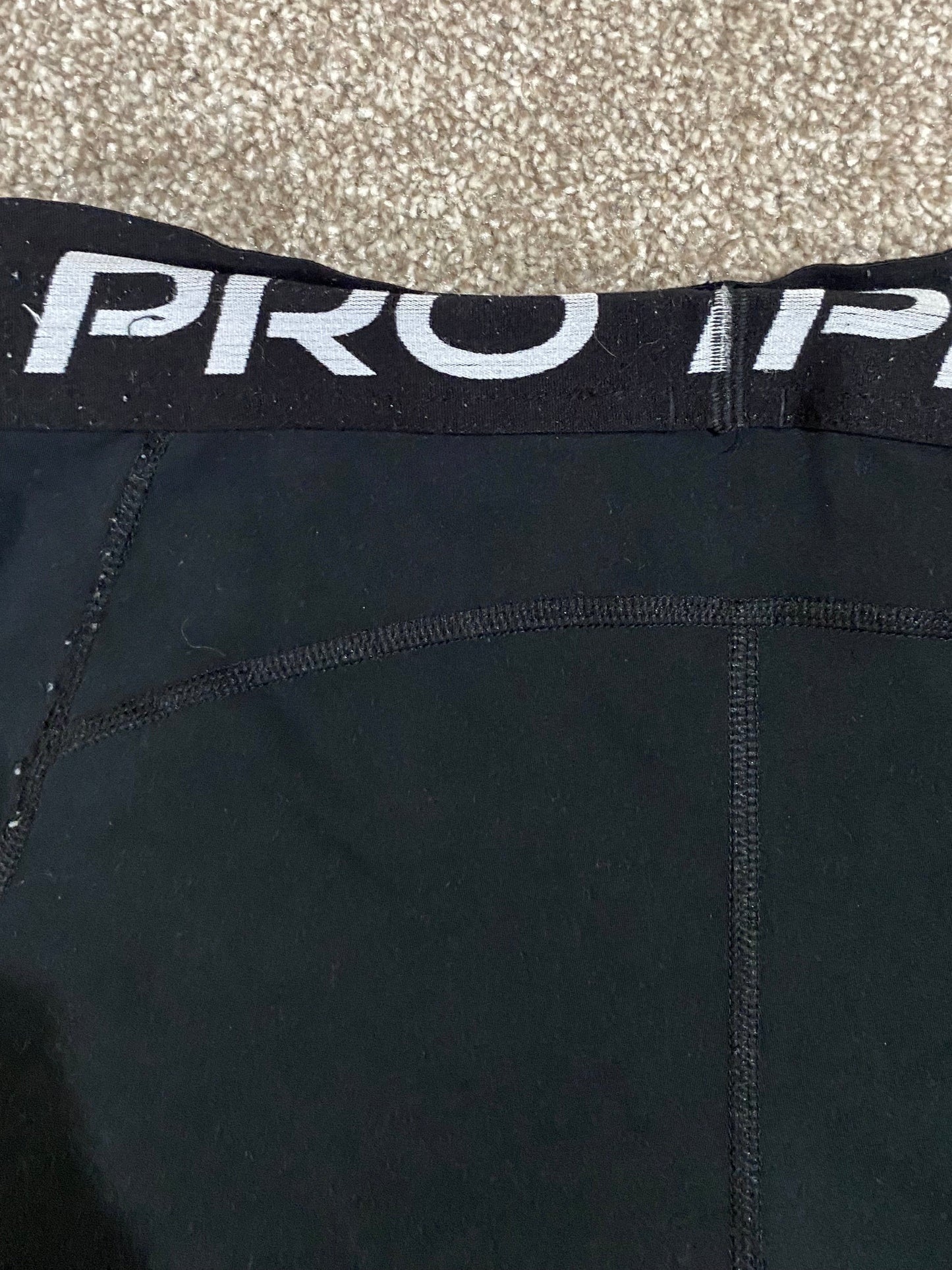 NIKE PRO Dri Fit Women’s Black Shorts Size 12-14