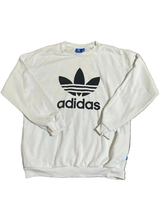 ADIDAS Women’s White Sweatshirt Size 14