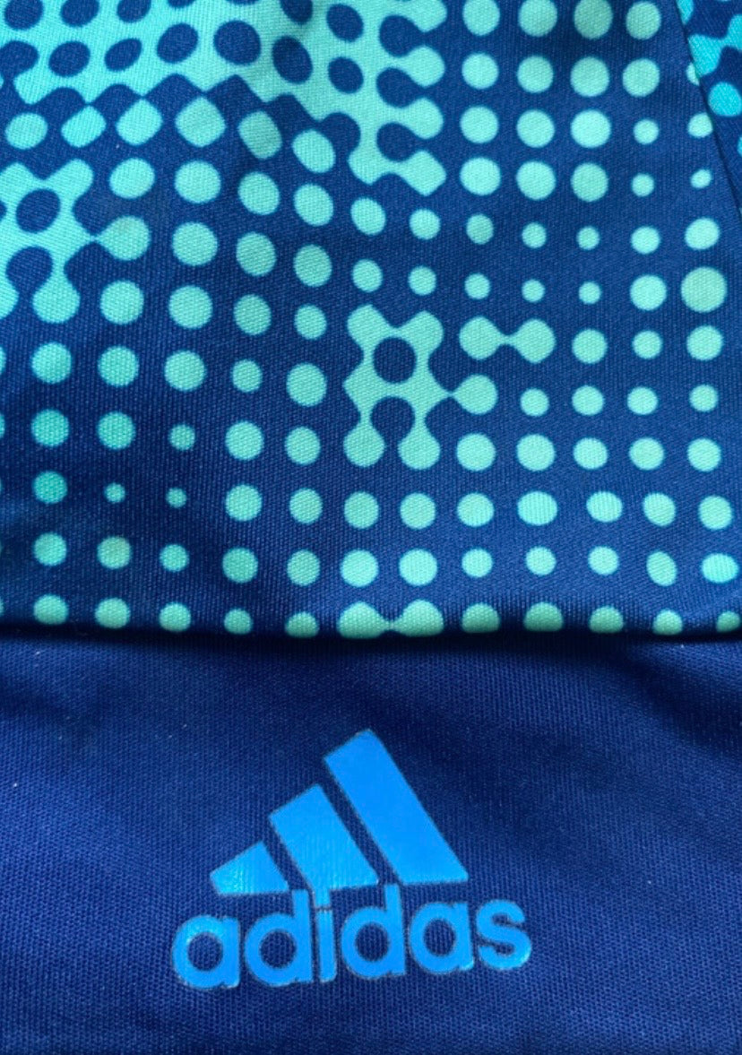 ADIDAS Girls Blue Climalite Tennis Skort Age 9-10