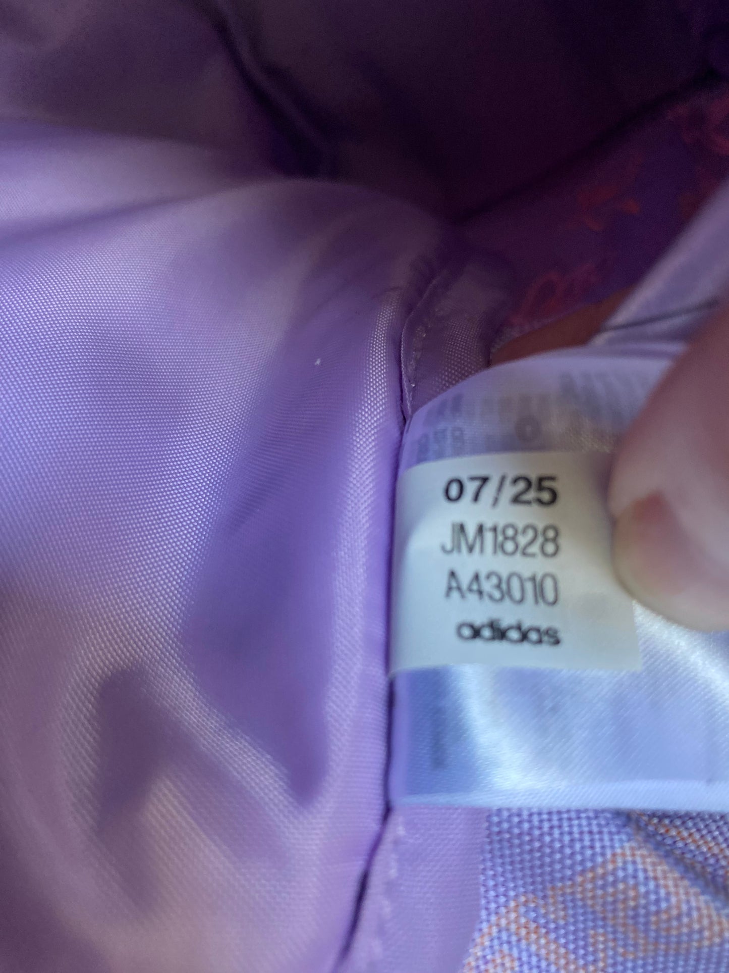 ADIDAS X DISNEY Purple Minnie Mouse Backpack