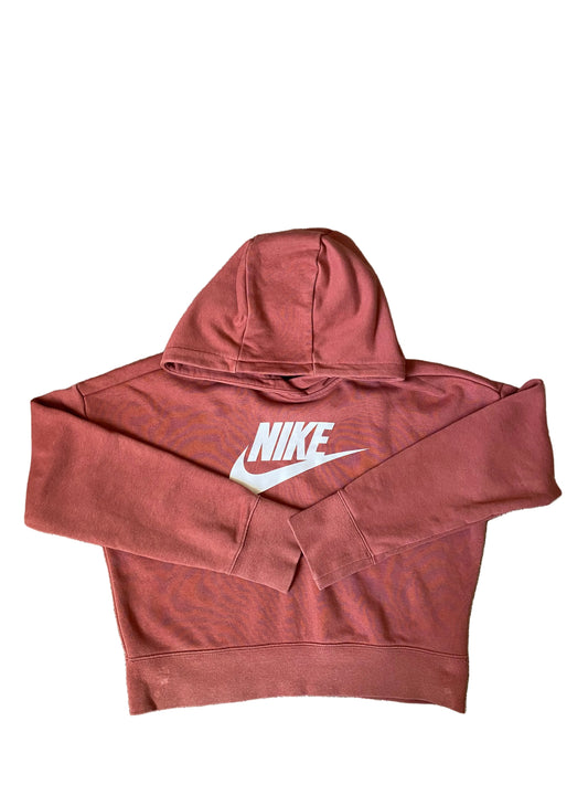 NIKE Girls Coral Hoodie Age 12-13