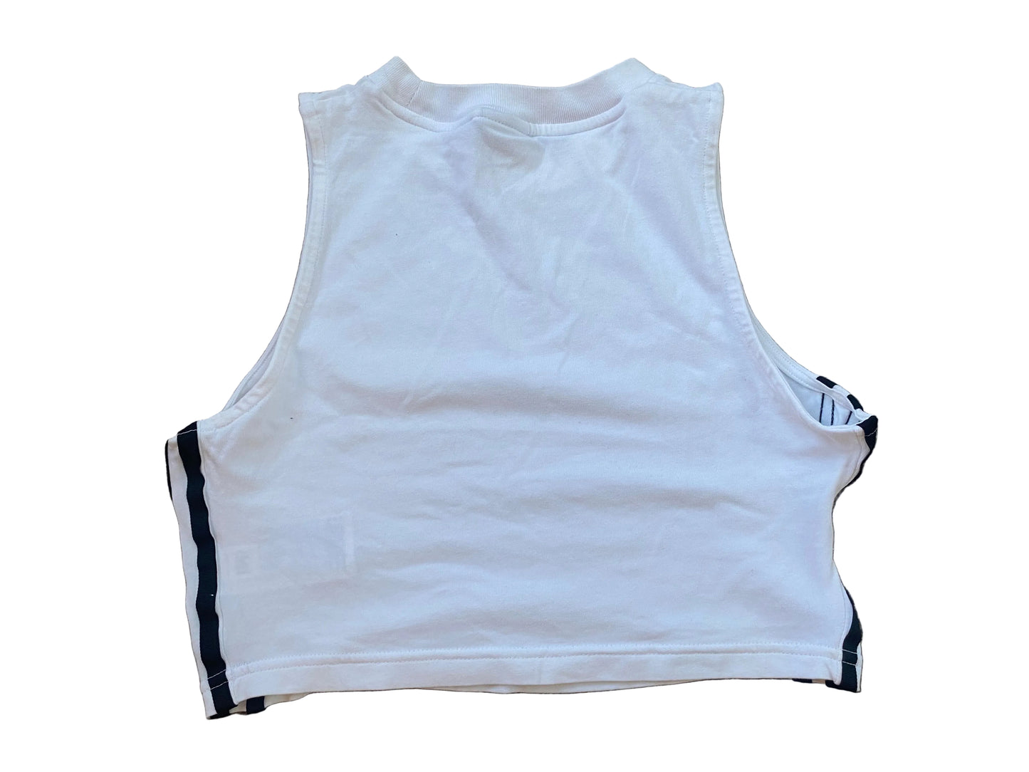 ADIDAS Women’s White Cropped T-shirt 10