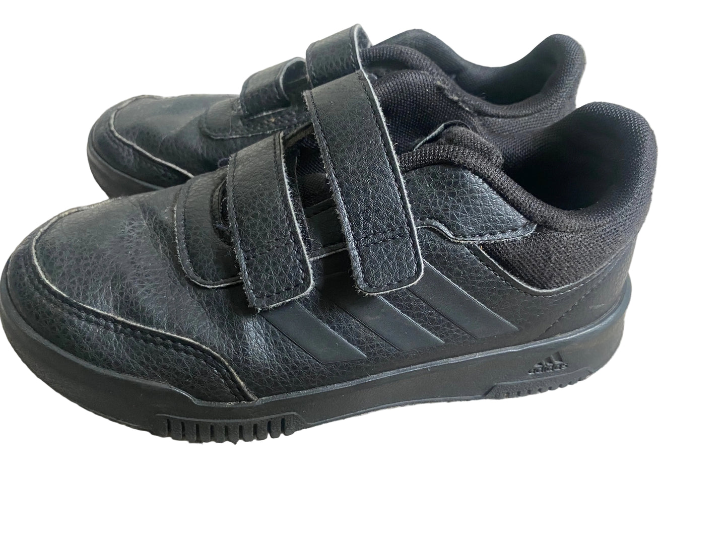 ADIDAS Boys Black Trainer School Shoes Size 1