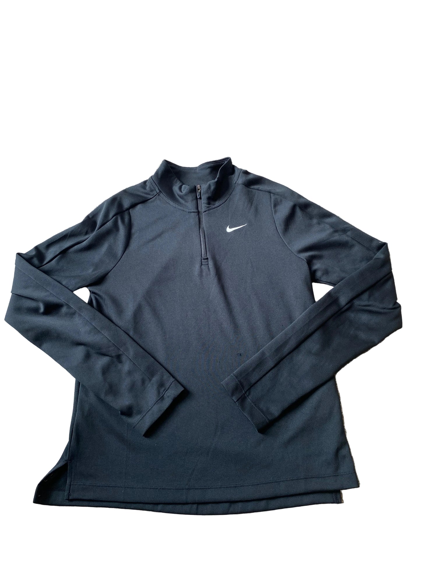 NIKE PRO Dri Fit Black 1/4 Zip Long Sleeved Boys Top Age 12-13