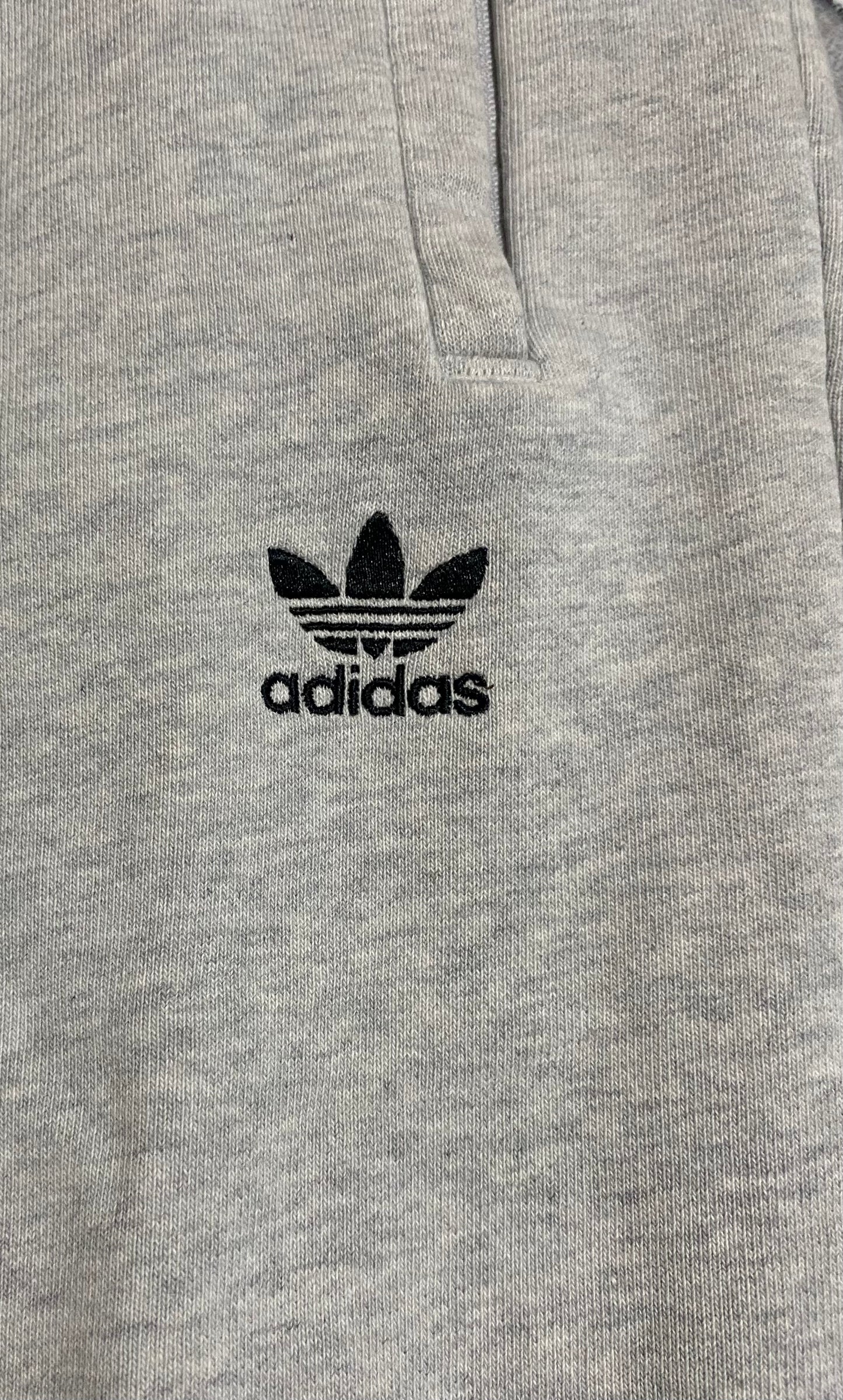 ADIDAS Mens Grey Tracksuit Bottoms Small