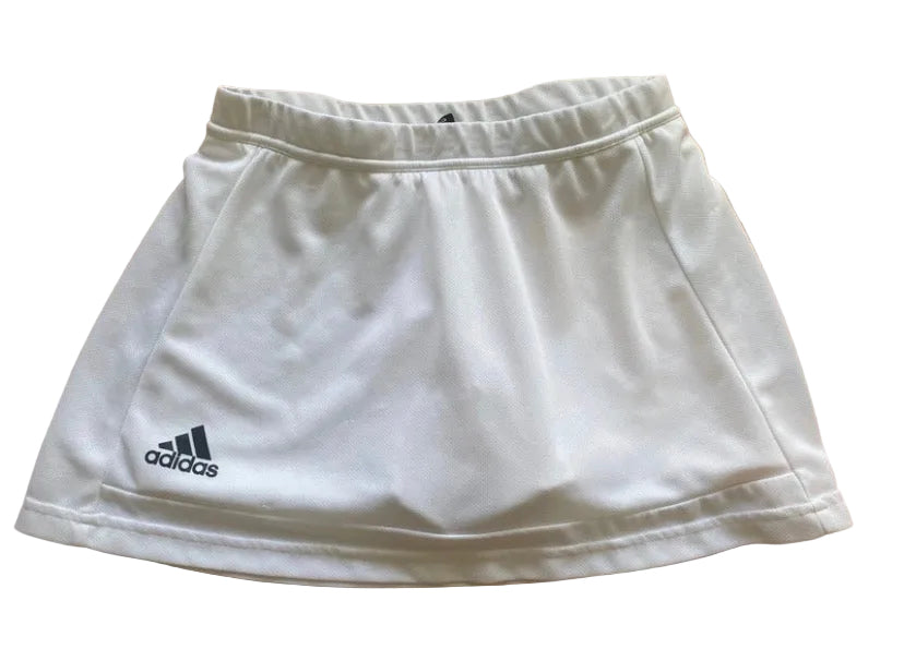 ADIDAS Climalite White Tennis Skort Size 4-6