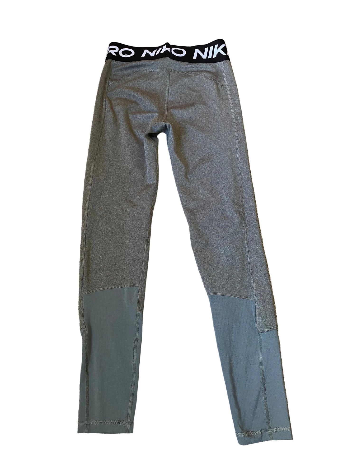 NIKE PRO Dri Fit Girls Grey Leggings Age 12-13