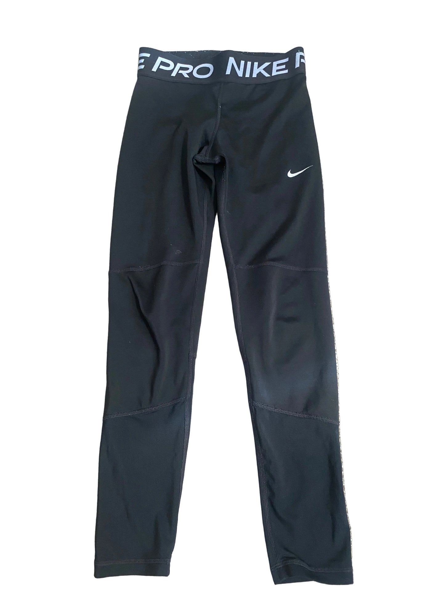 NIKE PRO Dri Fit Girls Black Leggings Age 10-12