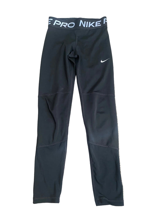 NIKE PRO Dri Fit Girls Black Leggings Age 10-12