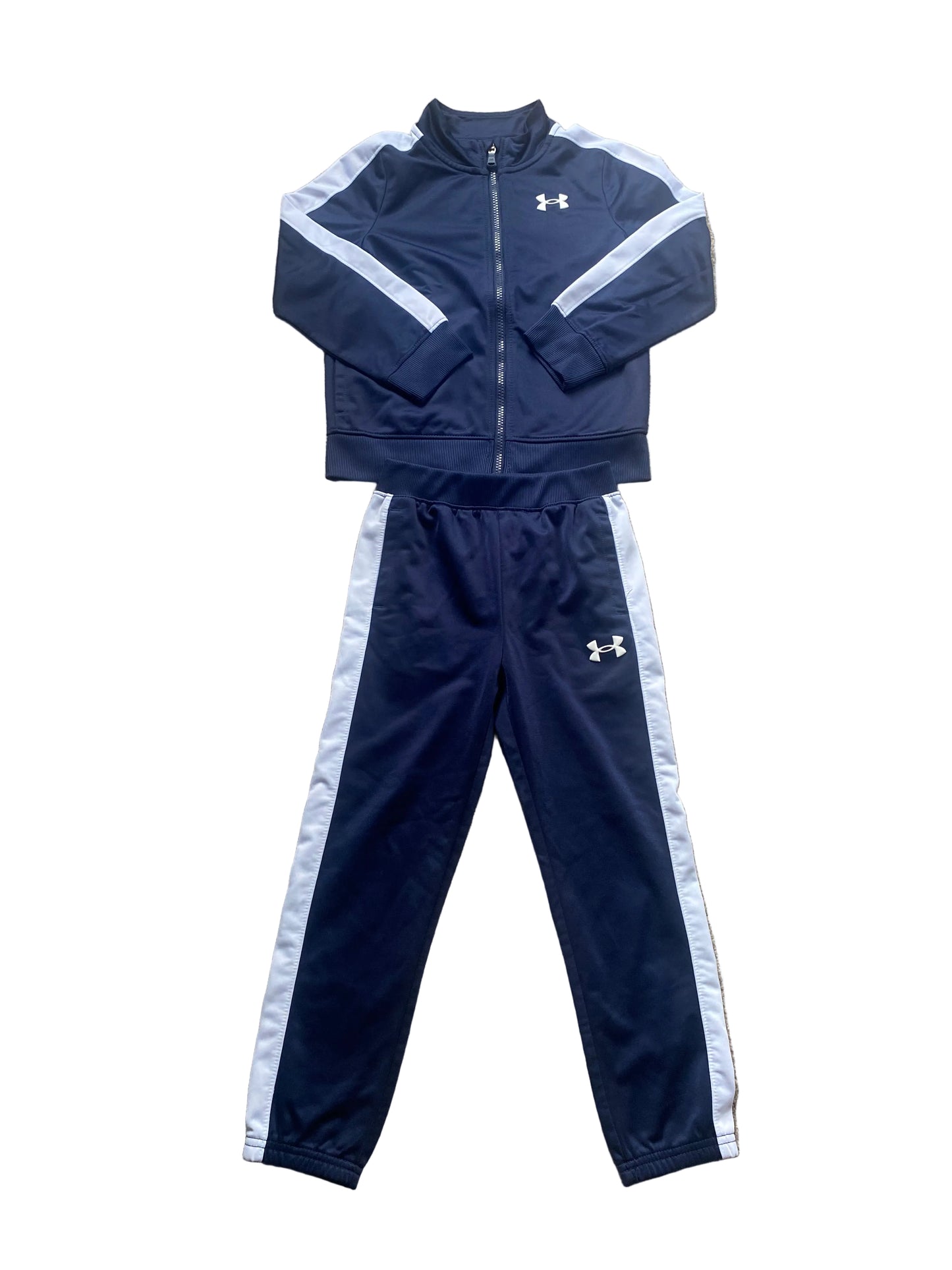 UNDER ARMOUR Boys Navy Tracksuit Age 5-6