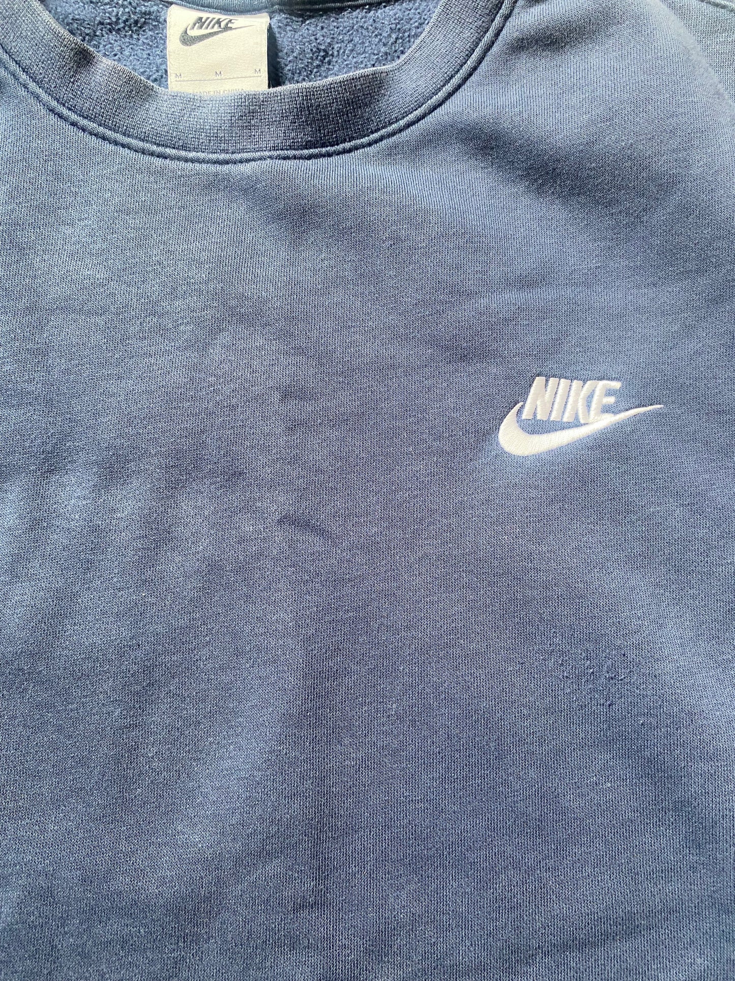 NIKE Mens Navy Sweatshirt Medium