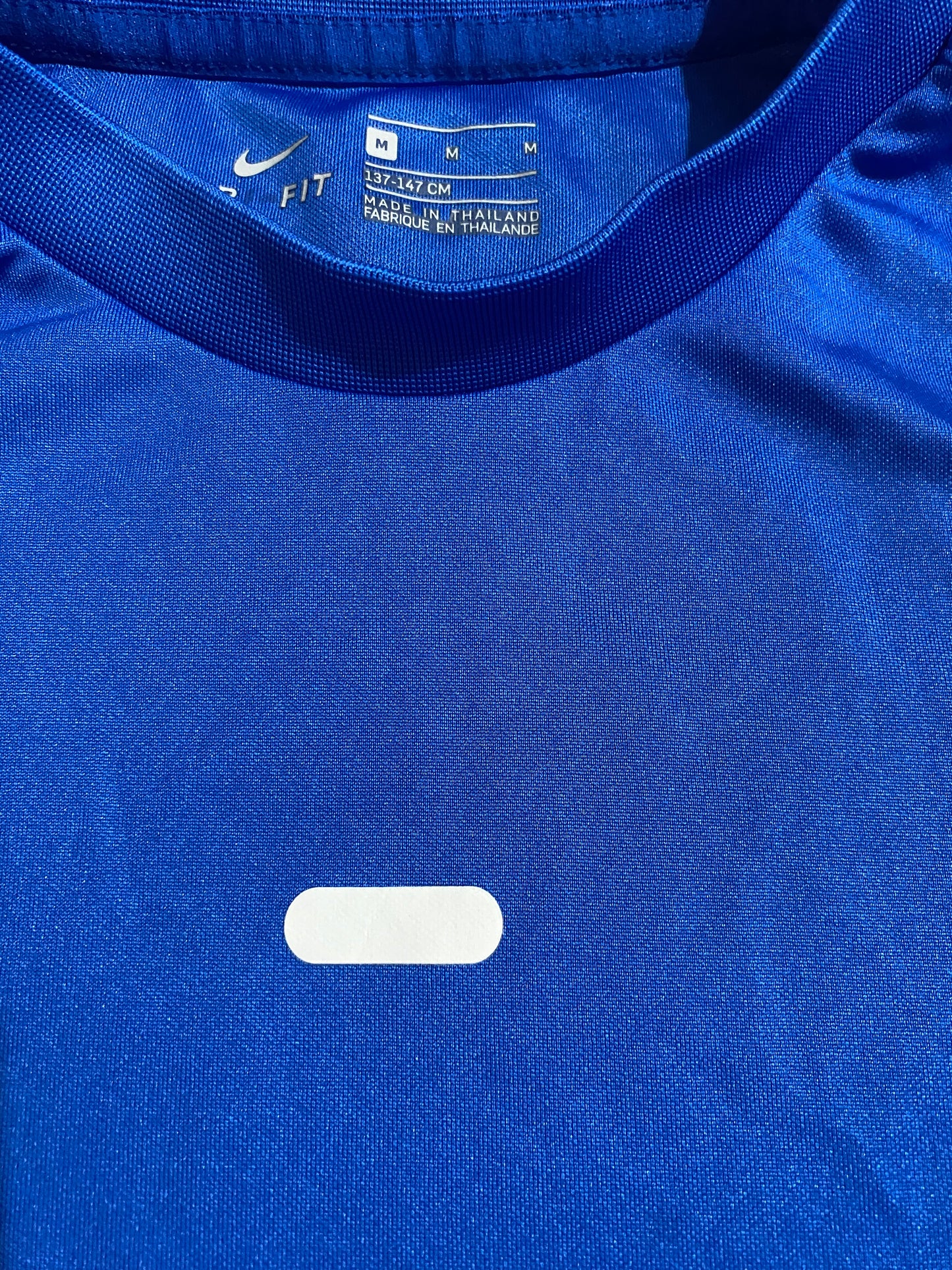 NIKE Boys Blue Active Wear T-shirt Age 10-12