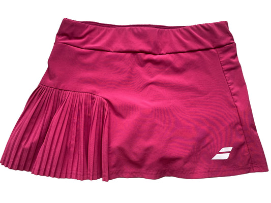 BABOLAT Girls Pink Tennis Skort Age 10-12