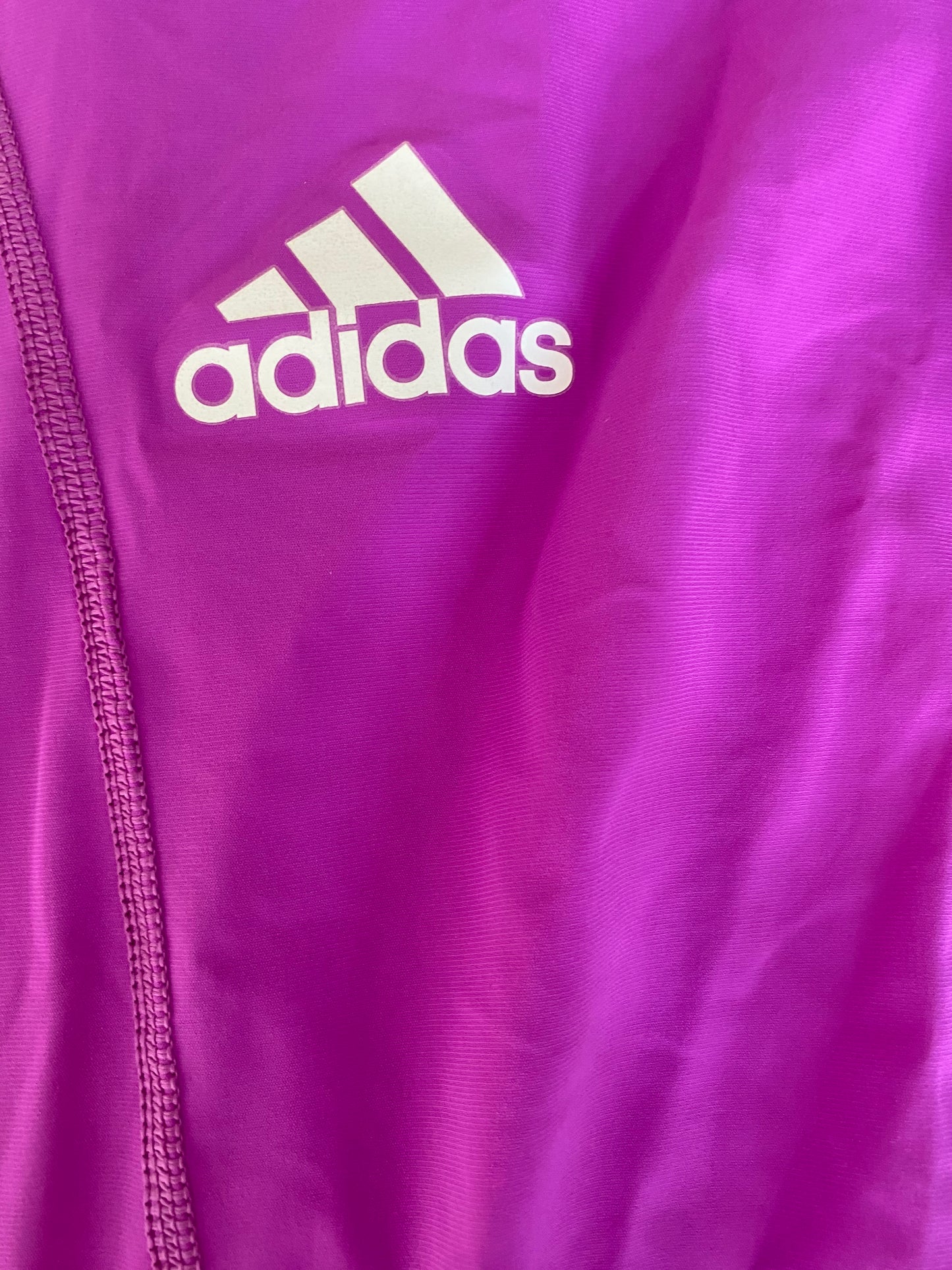 ADIDAS Women’s Retro Style Purple, Red and Orange Leggings Size 8-10