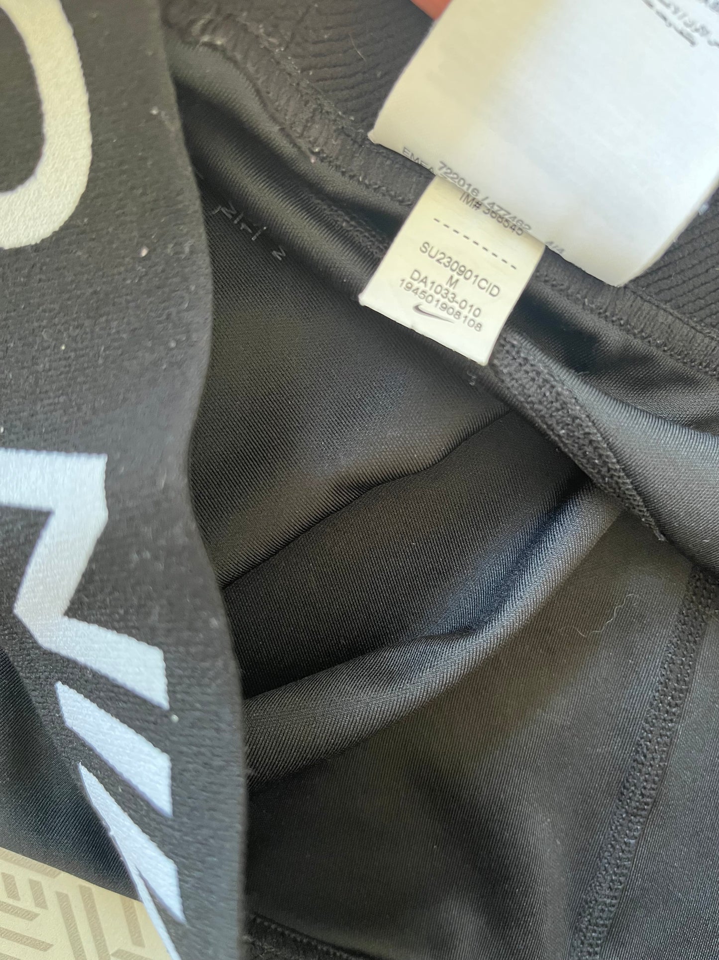 NIKE PRO Dri Fit Girls Black Shorts Age 10-12