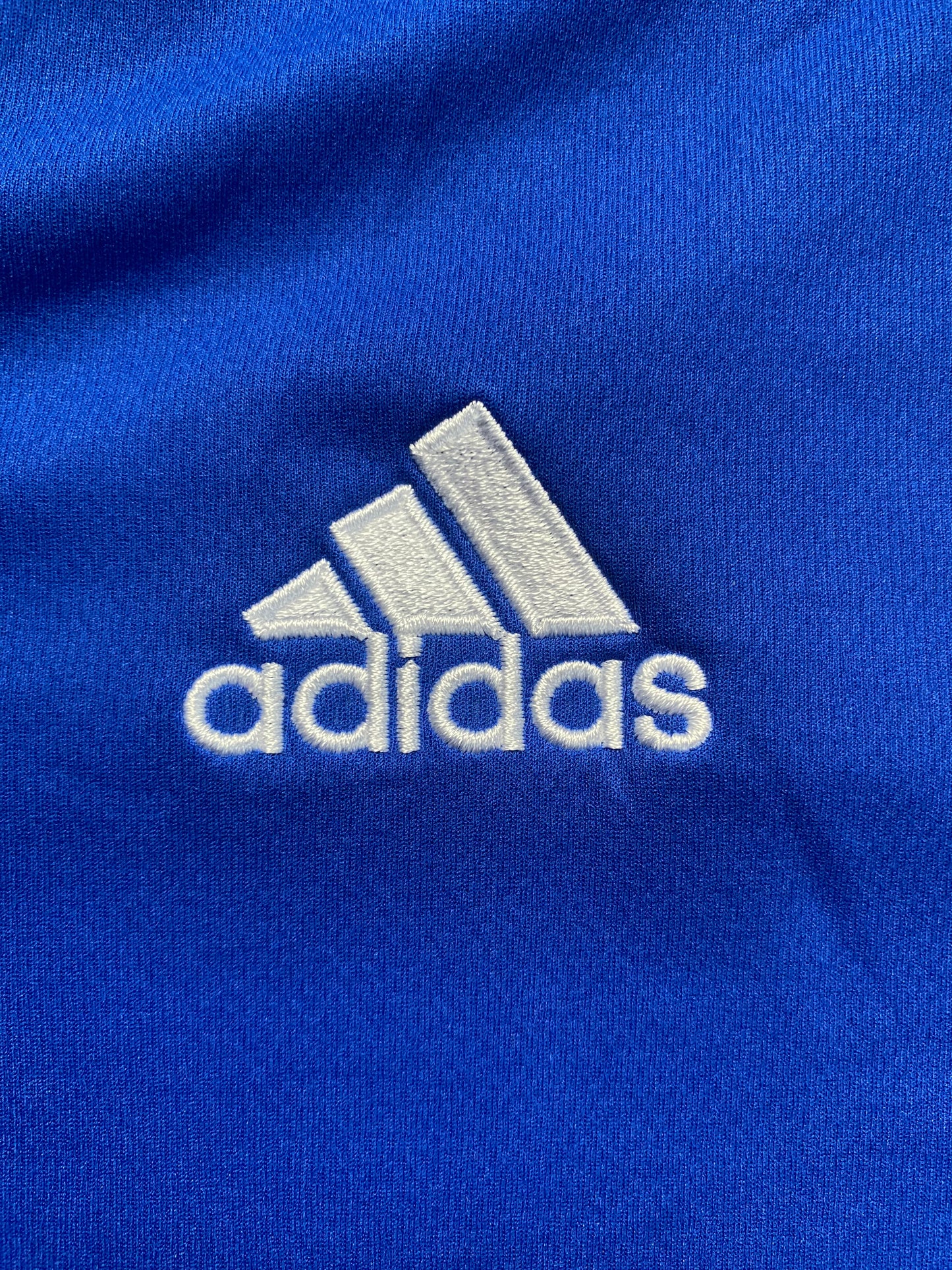 ADIDAS Boys Blue Climalite T-Shirt Age 13-14
