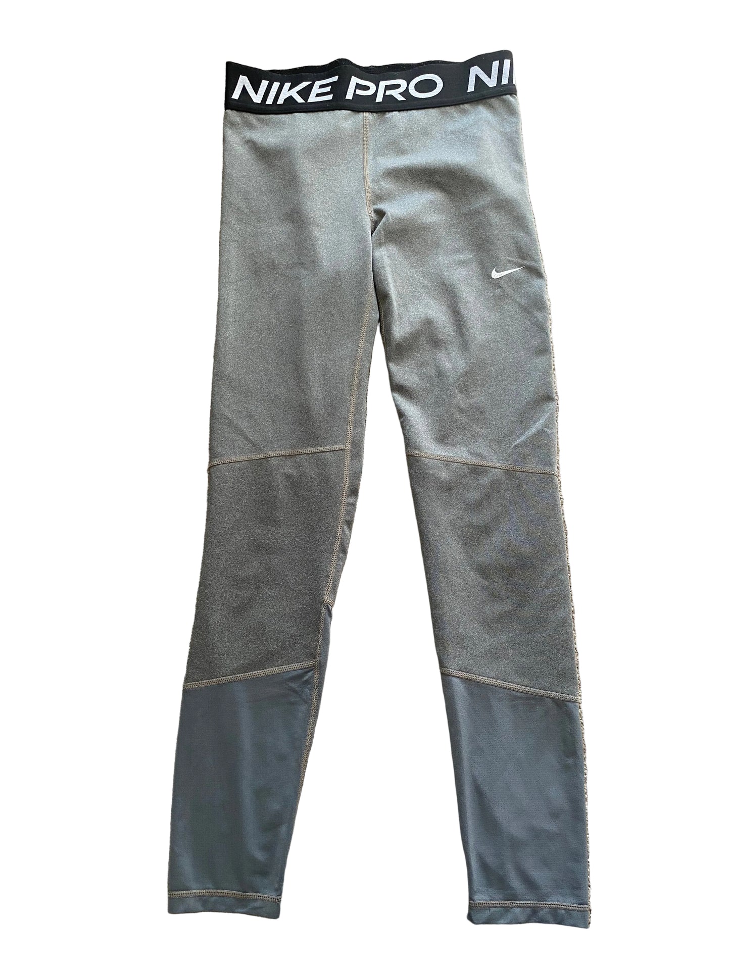 NIKE PRO Dri Fit Grey Leggings Age 13-15