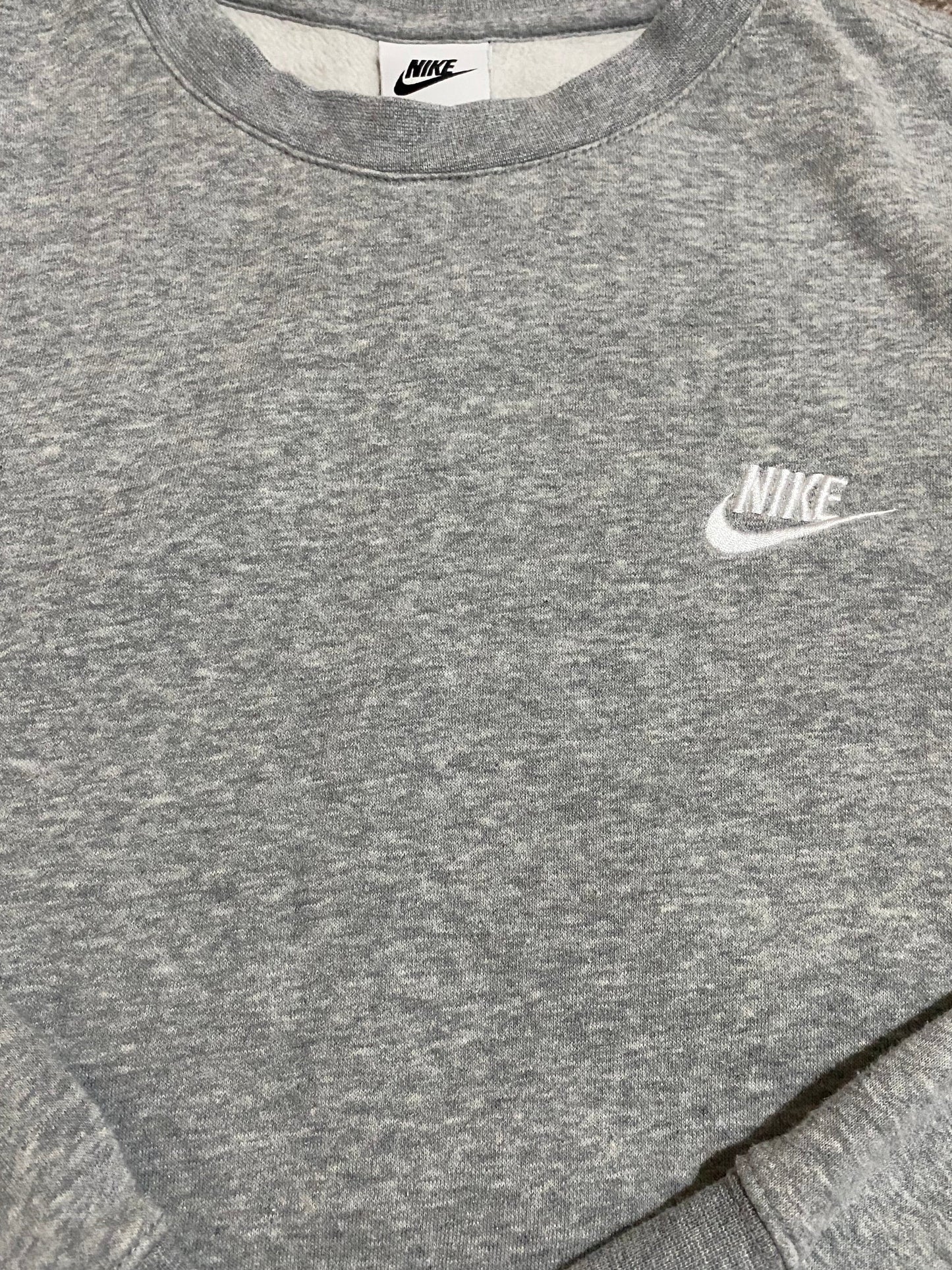 NIKE Mens Grey Sweatshirt Medium