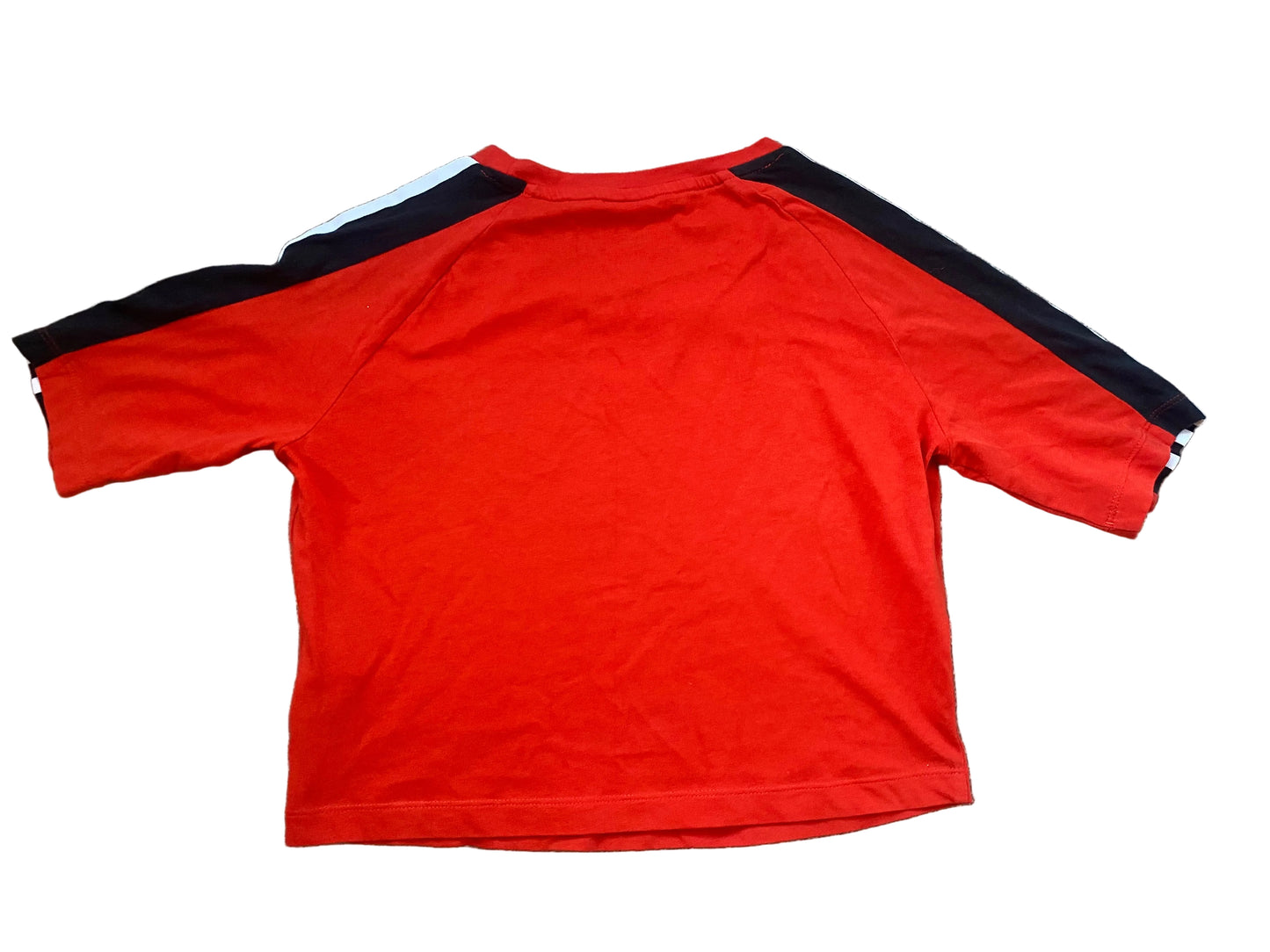 ADIDAS Women’s Cropped Red T-shirt 10