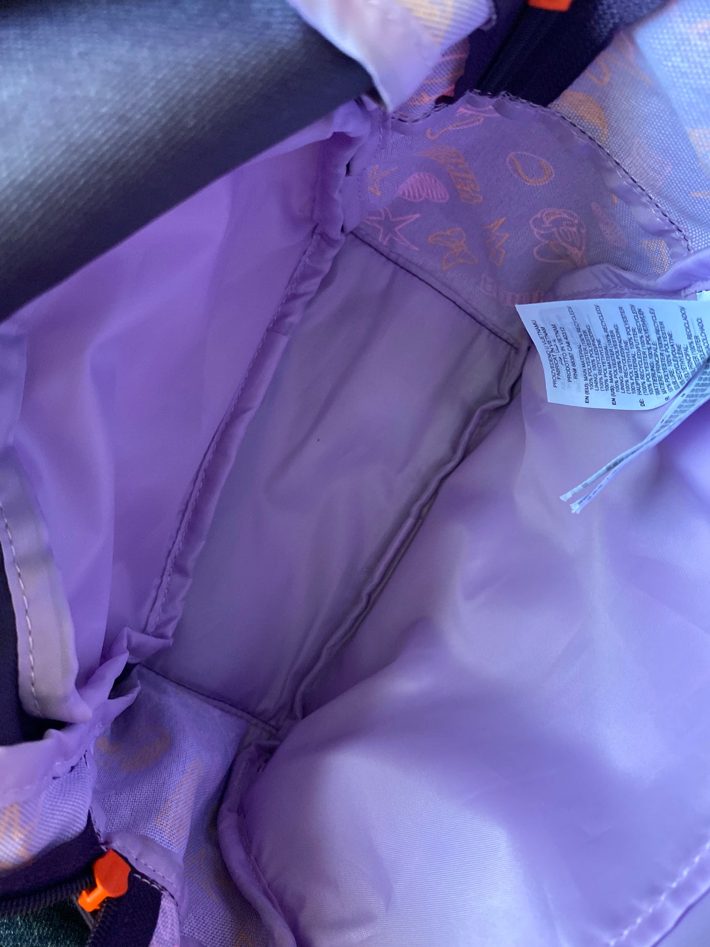 ADIDAS X DISNEY Purple Minnie Mouse Backpack