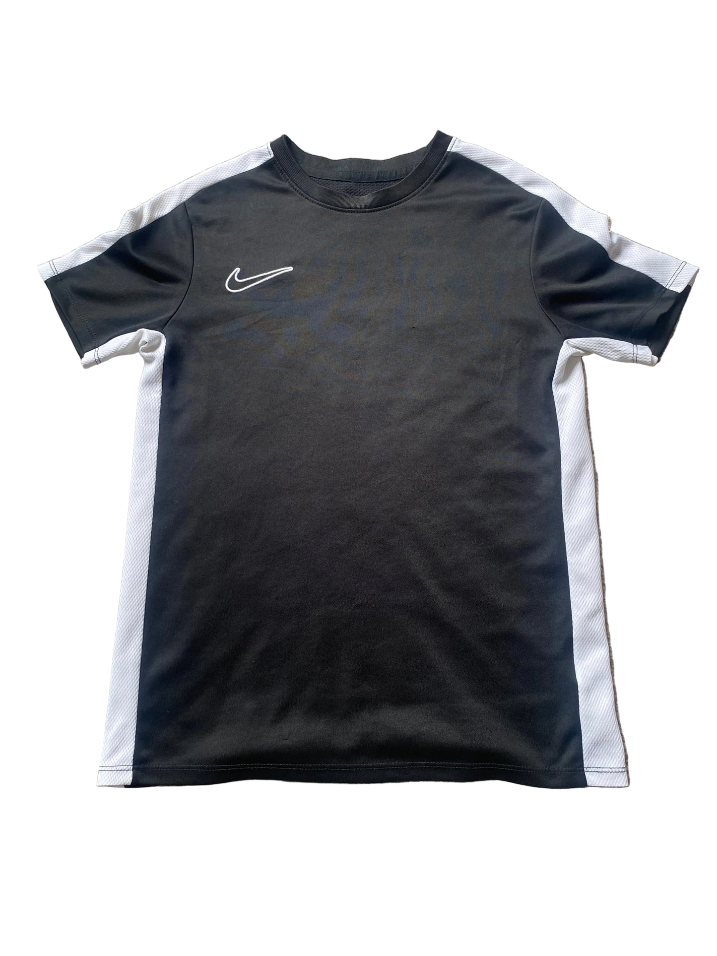 NIKE Dri Fit Boys Black Activewear T-shirt Age 10-12
