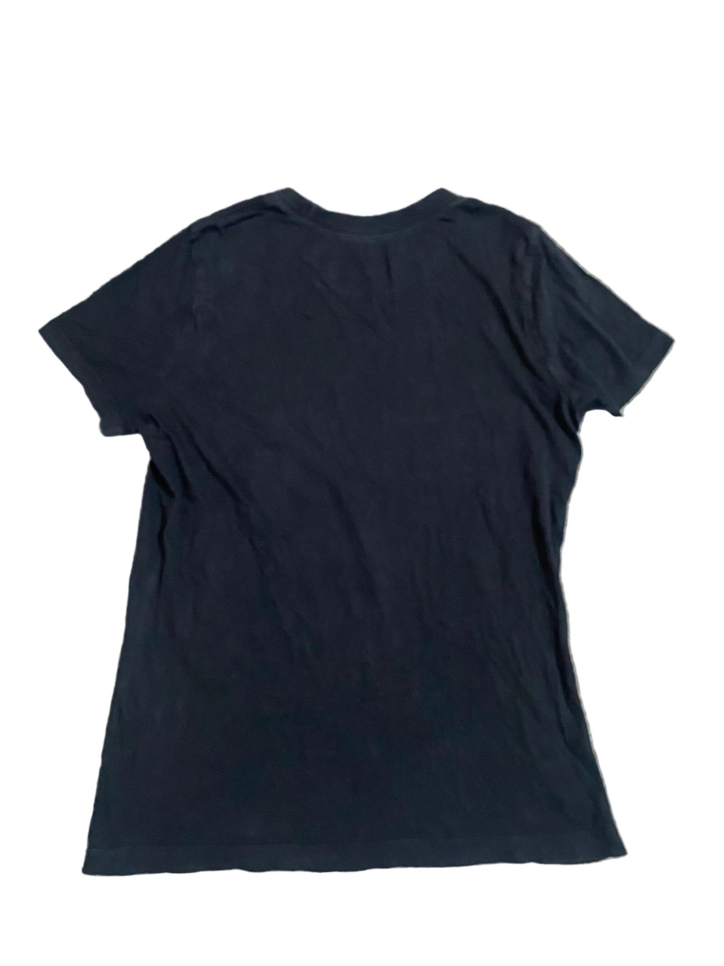 NIKE Girls Print Black T-shirt Age 10-12